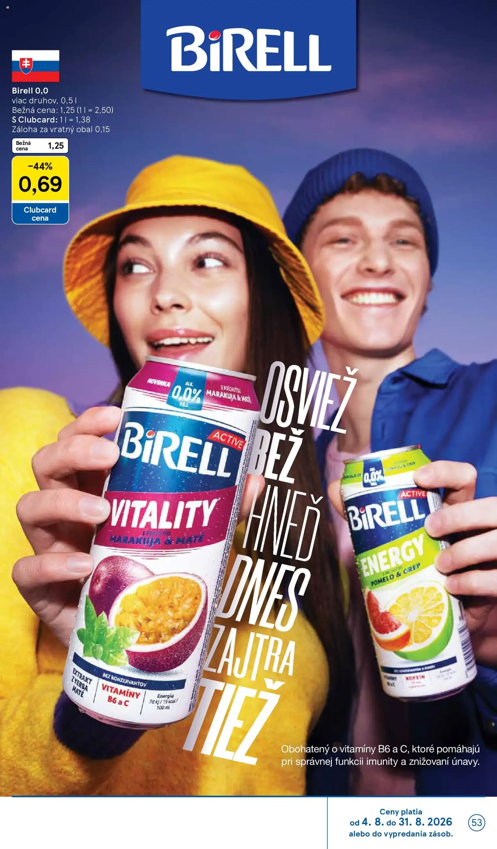 Tesco Hypermarket - leták - platný leták od 12.08.2026 strana 53 z 54