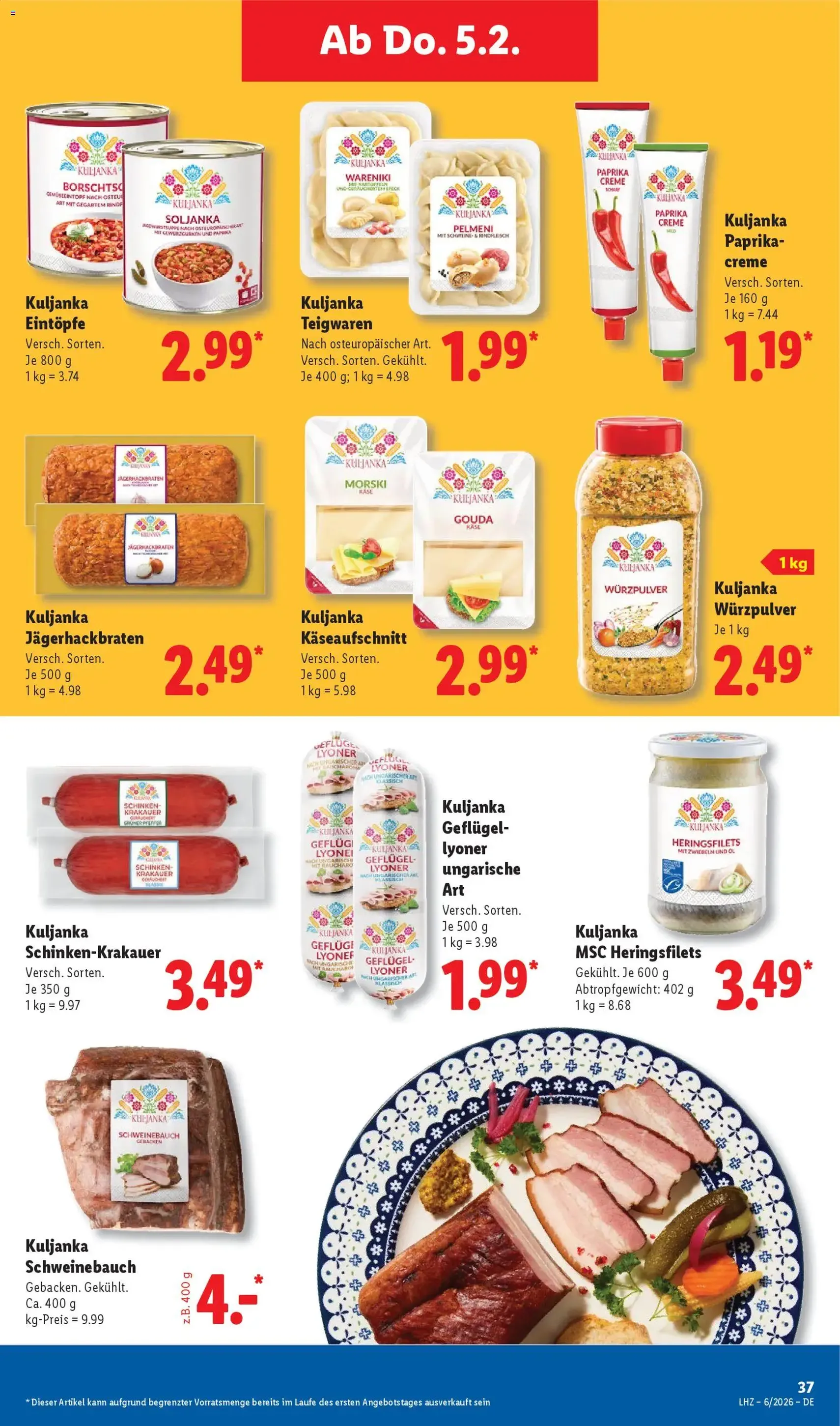 Lidl - Prospekt - Gültiger Prospekt ab 02.02.2026, Seite 51 von insgesamt 68