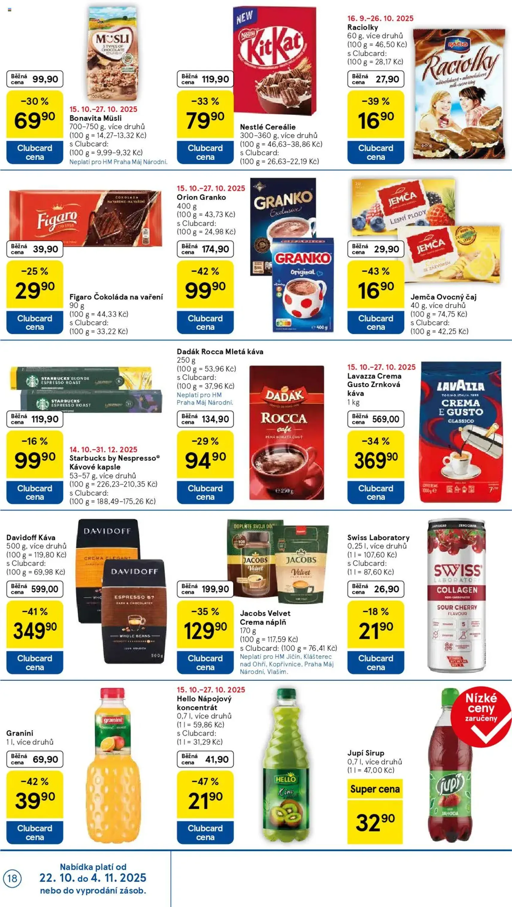Tesco leták - Hypermarket - platný leták od 22.10.2025 strana 18 z 30 Tesco leták - Hypermarket - platný leták od 22.10.2025 strana 18 z 30