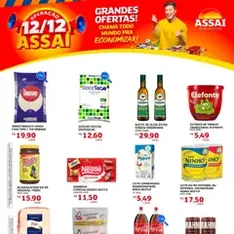 Encarte Assaí Atacadista - pré-visualização do folheto, válido a partir de 12/12/2025