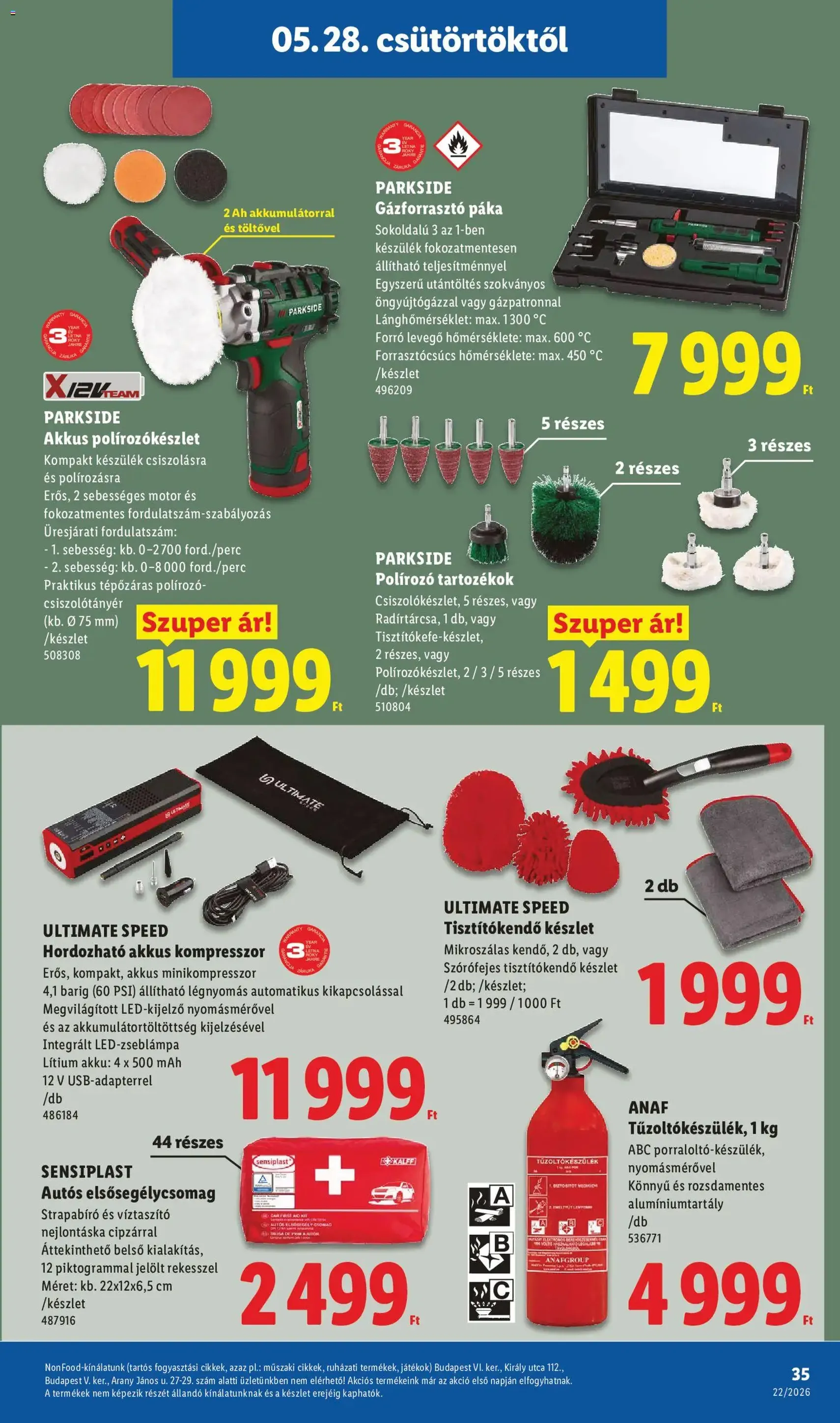 Lidl akciós újság - 2026.05.28. érvényes szórólap 35 oldal 74 oldalból