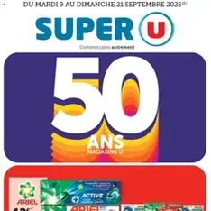 Super U catalogue - Prévisualisation du catalogue valable à partir du 09/09/2025