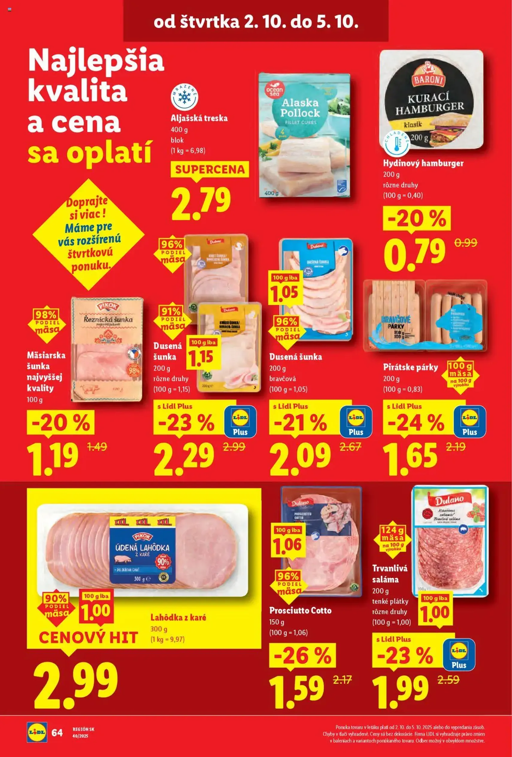 Lidl leták - platný leták od 29.09.2025 strana 70 z 95