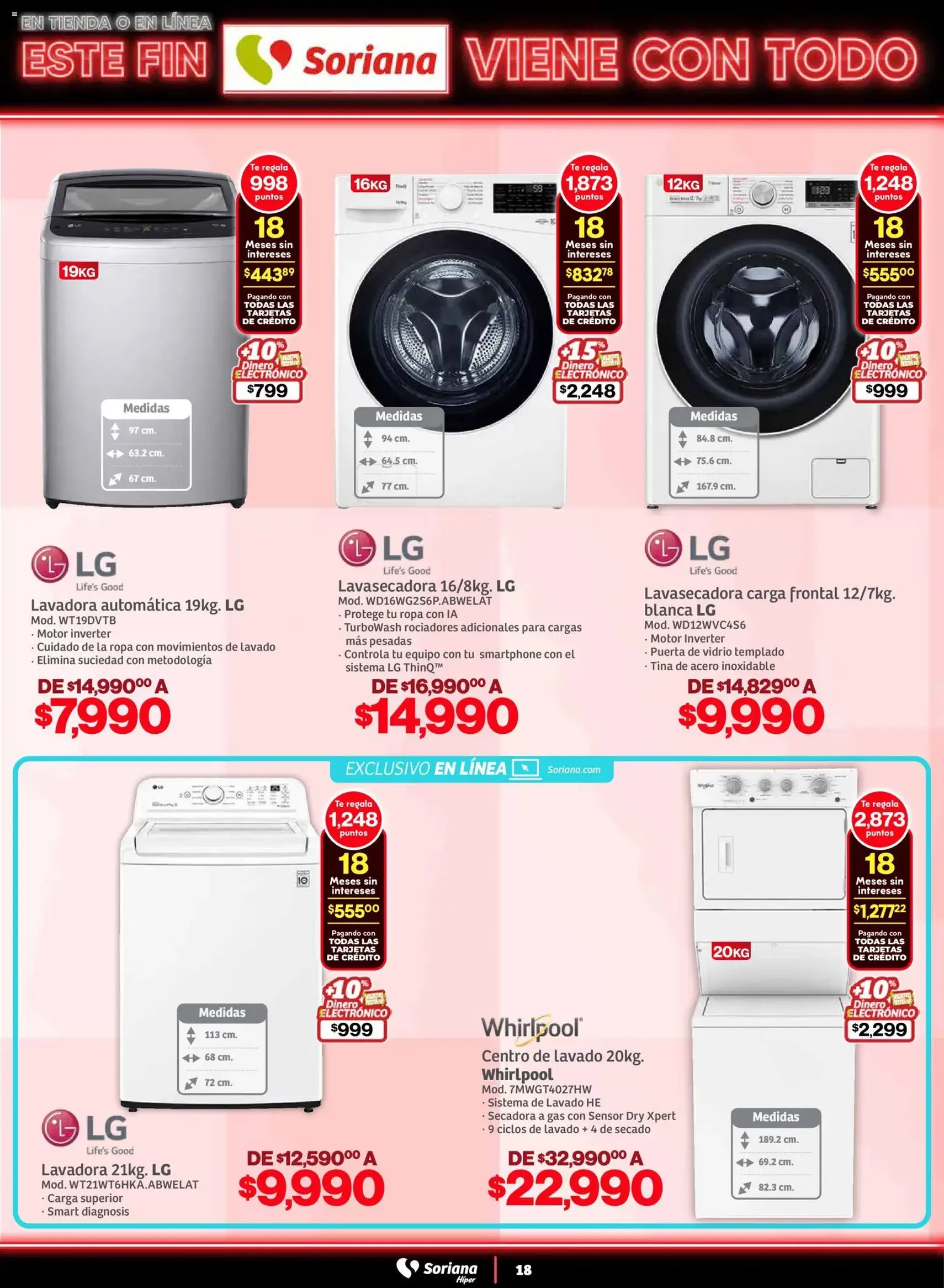 Soriana - Este fin Soriana viene con todo Híper Nacional - folleto válido desde 05/11/2025 página 18 de 38