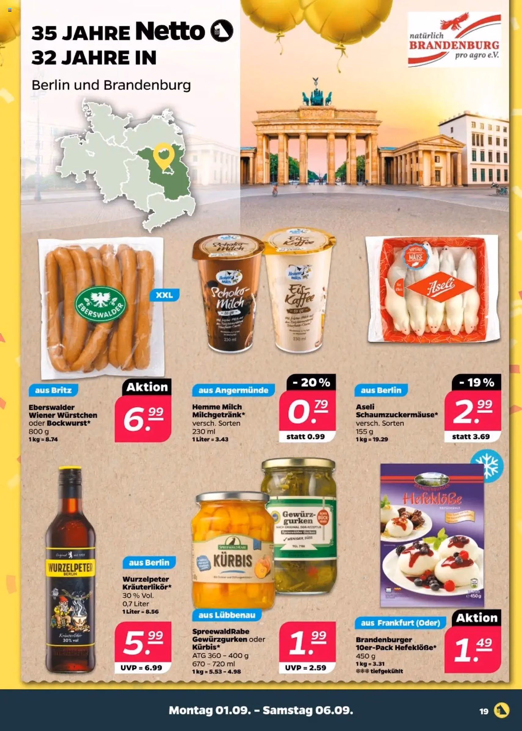 Netto Prospekt - Gültiger Prospekt ab 01.09.2025, Seite 19 von insgesamt 50 Netto Prospekt - Gültiger Prospekt ab 01.09.2025, Seite 19 von insgesamt 50
