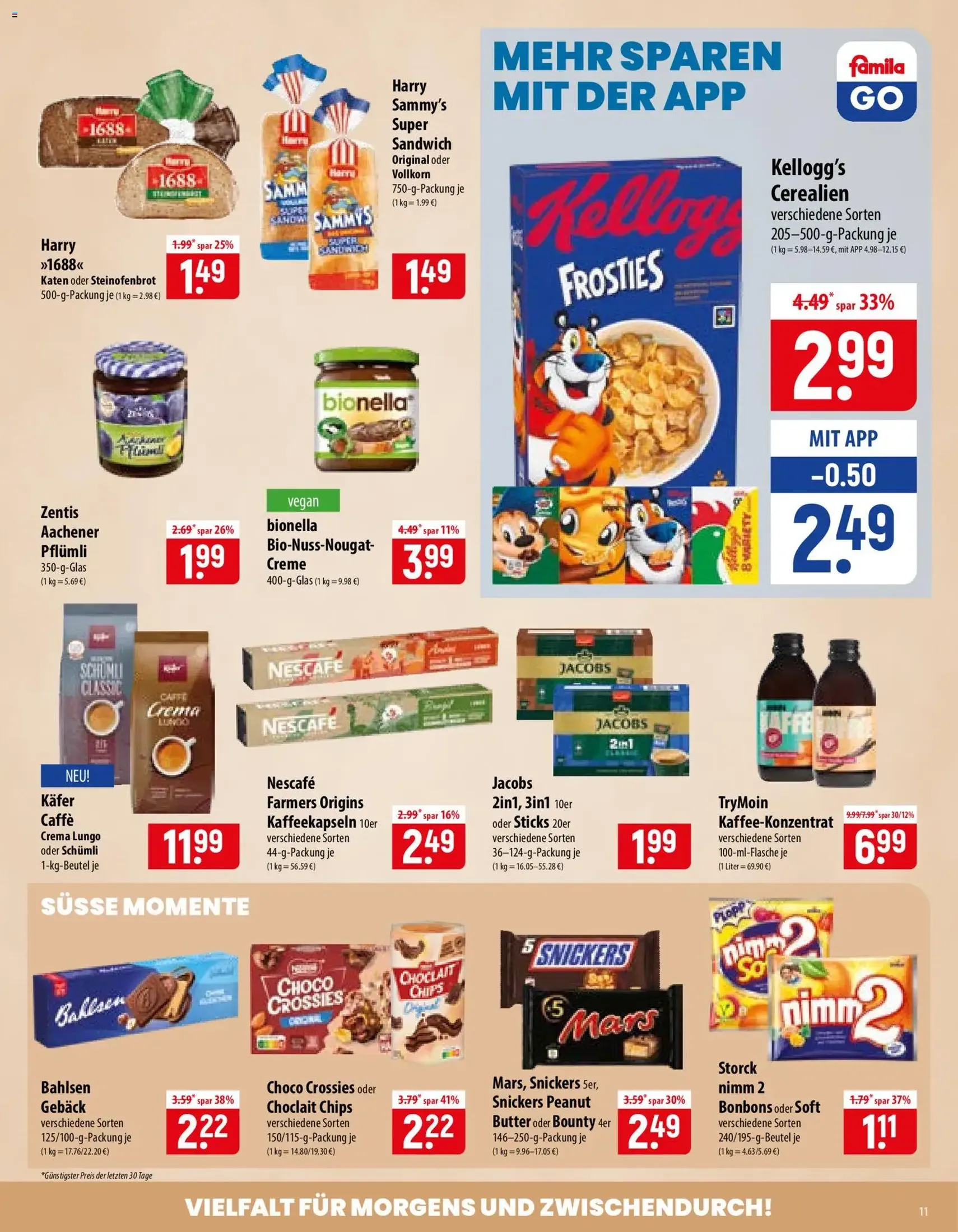 Famila Prospekt - Gültiger Prospekt ab 03.08.2026, Seite 11 von insgesamt 24