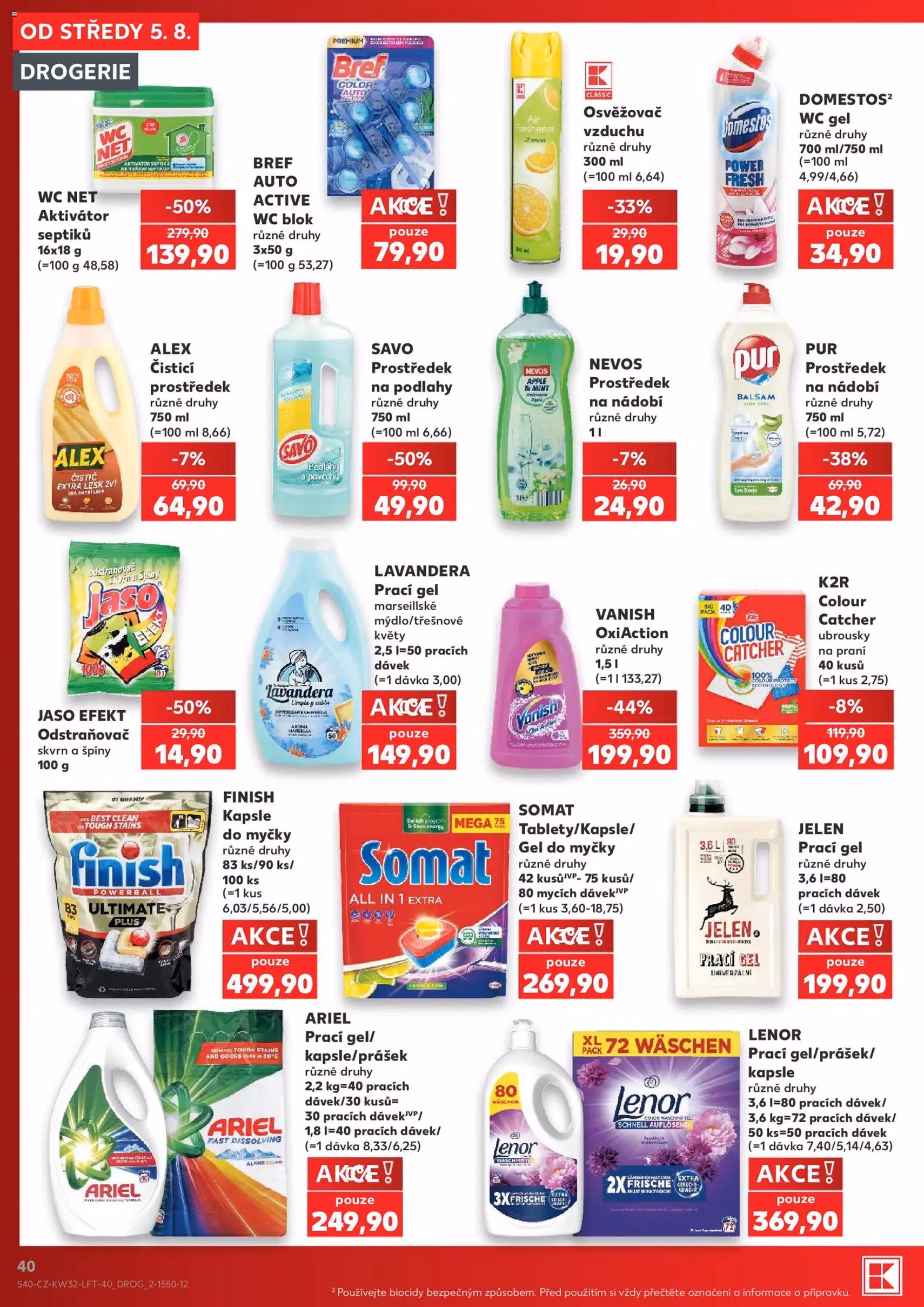 Kaufland leták - platný leták od 05.08.2026 strana 40 z 54