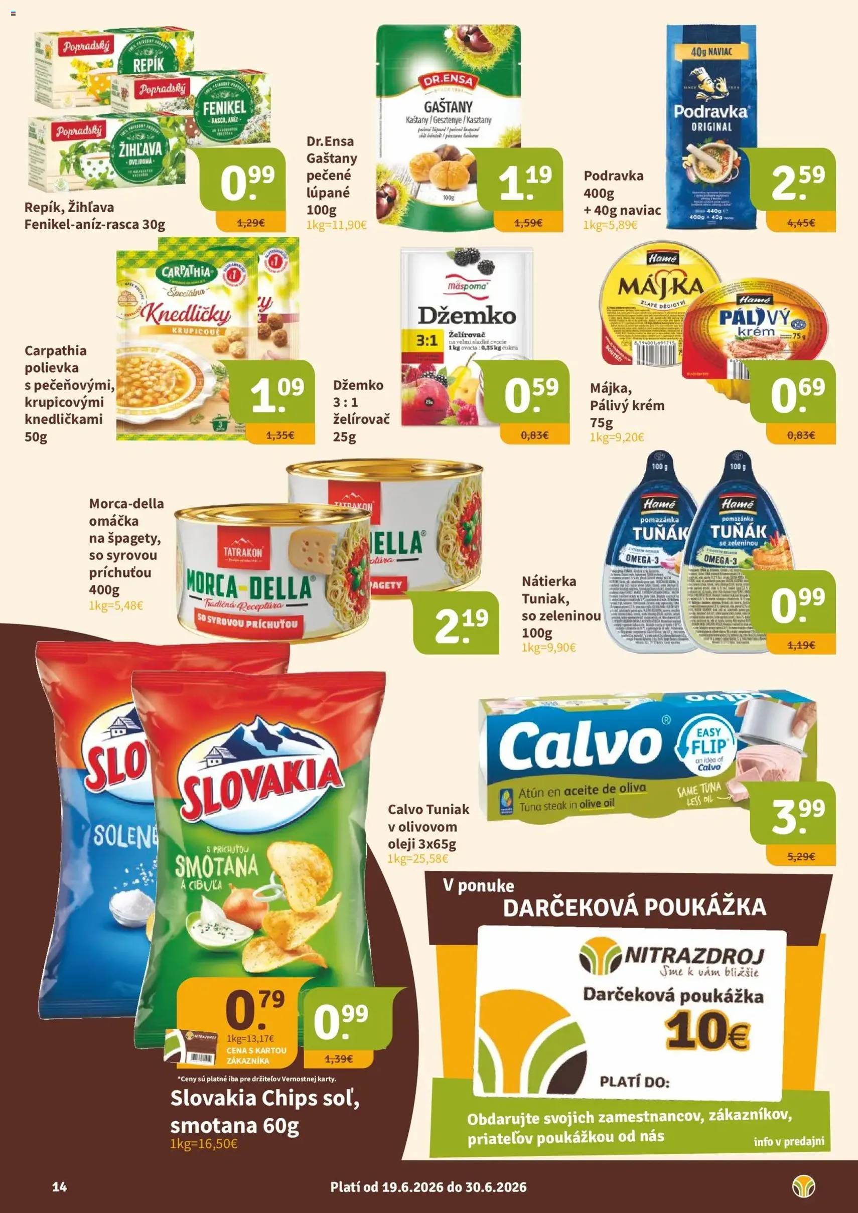 Nitrazdroj leták - platný leták od 19.06.2026 strana 14 z 16