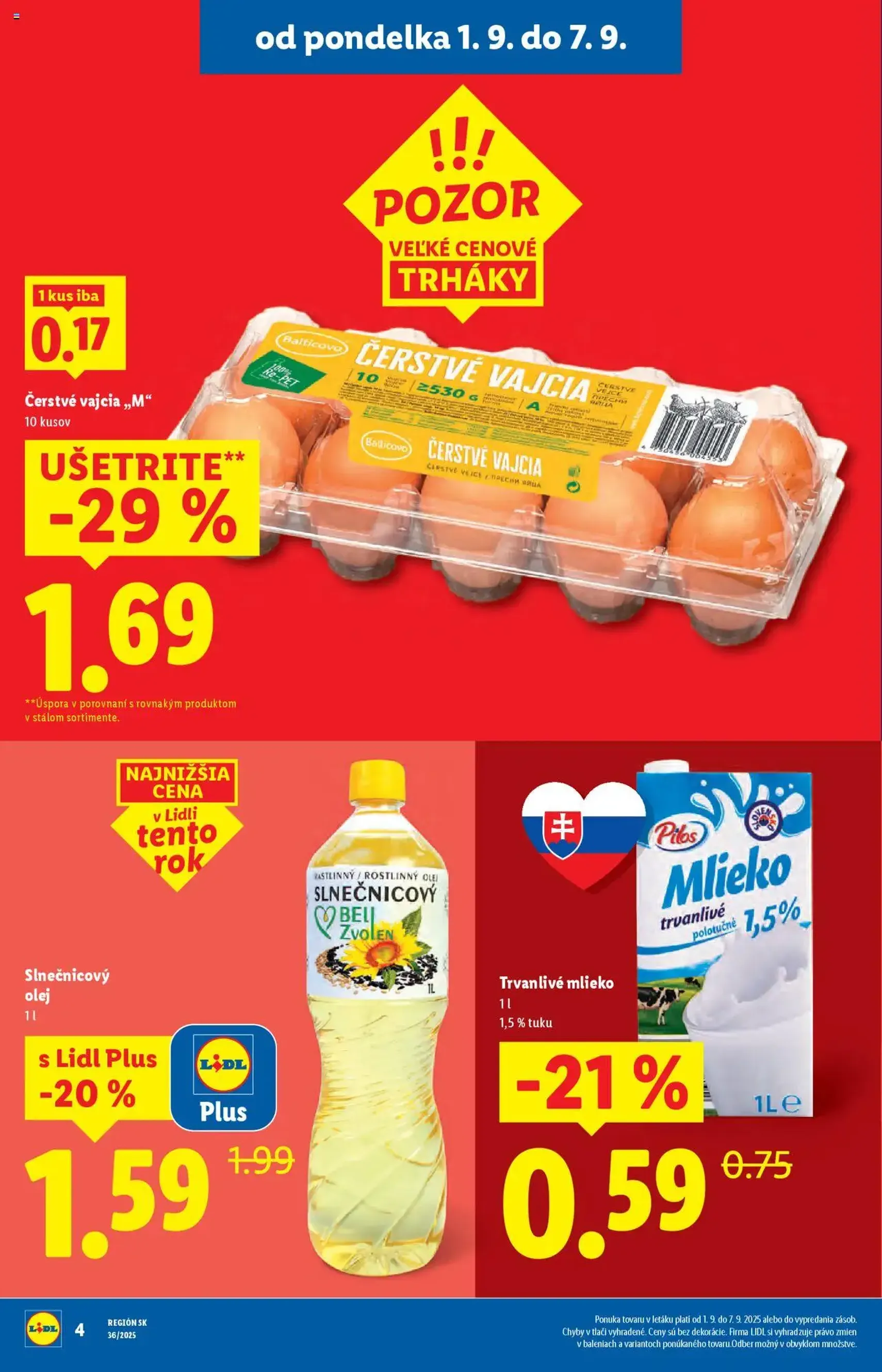 Lidl leták - platný leták od 01.09.2025 strana 4 z 103 Lidl leták - platný leták od 01.09.2025 strana 4 z 103