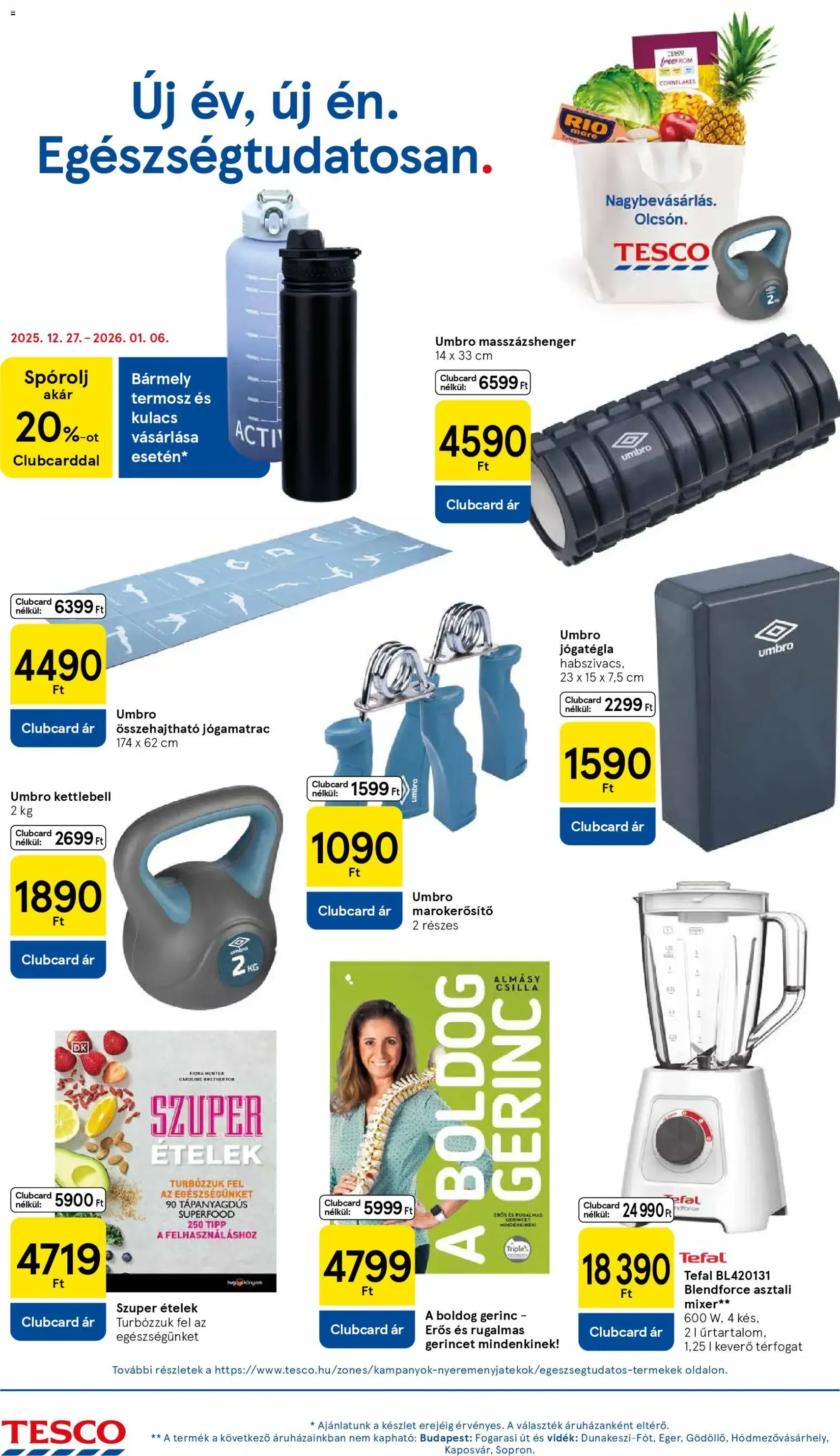 Tesco Hipermarket - Akciós újság - 2026.01.02. érvényes szórólap 10 oldal 34 oldalból