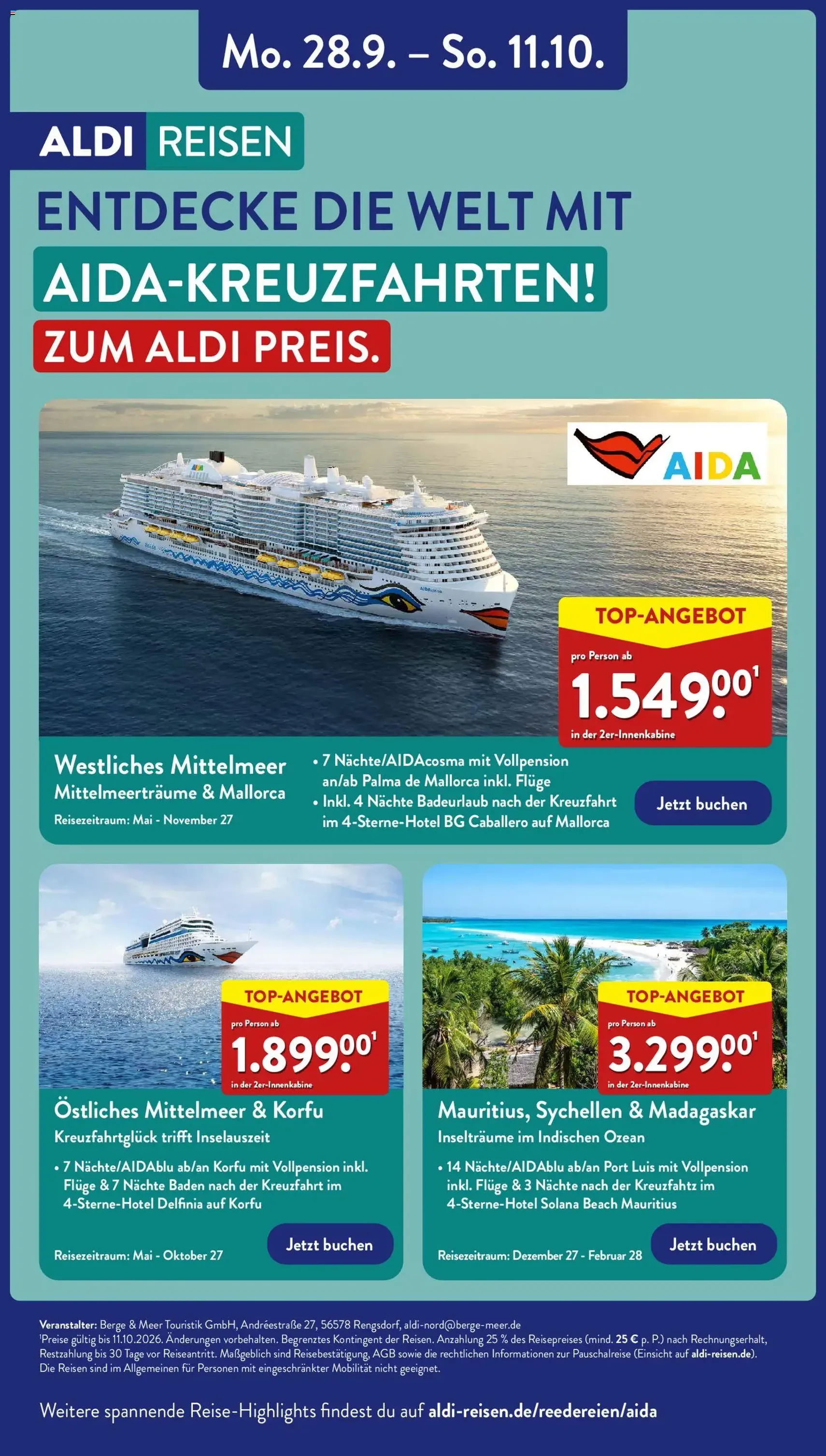 Aldi Prospekt - Gültiger Prospekt ab 05.10.2026, Seite 45 von insgesamt 48