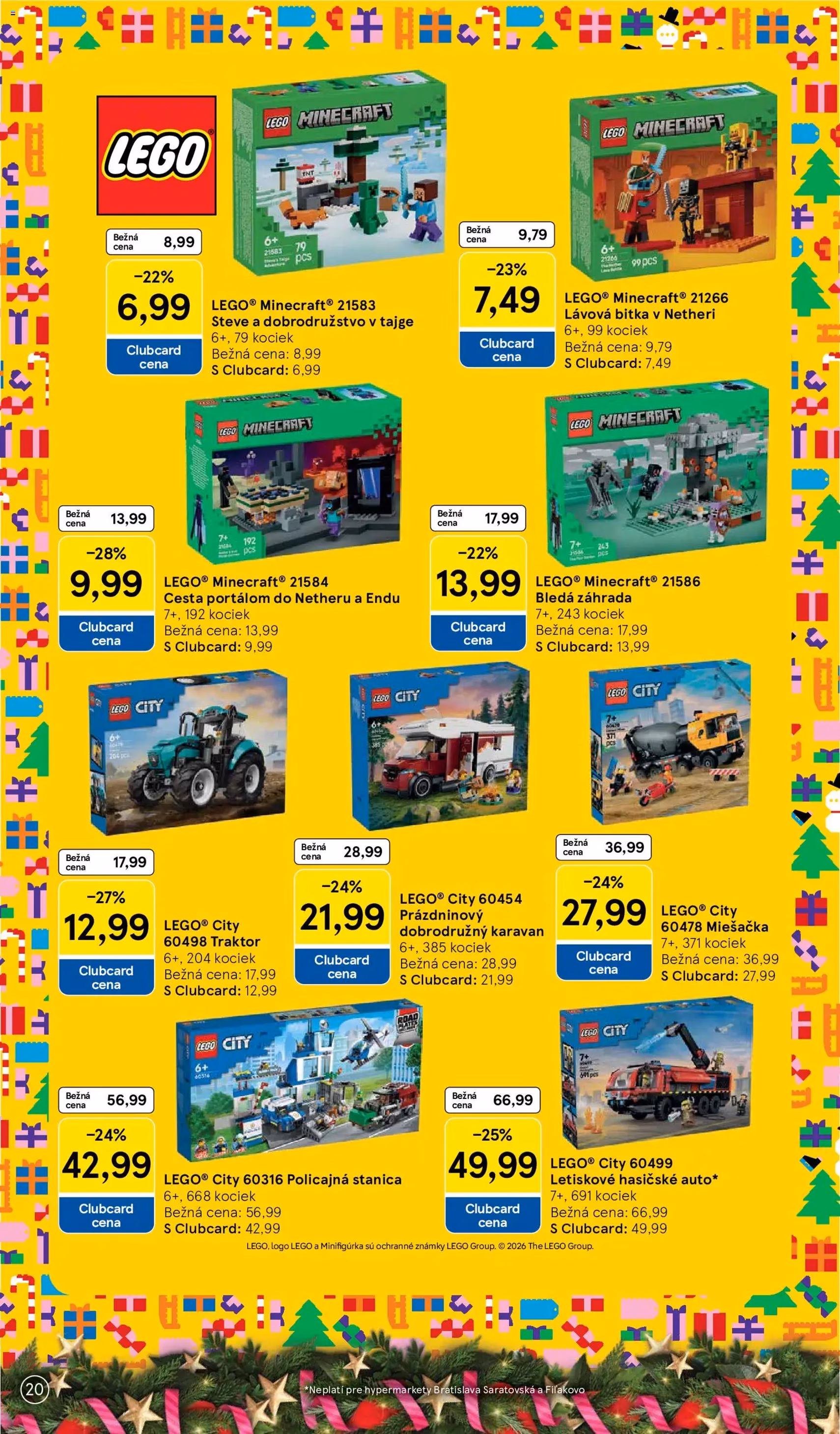 Tesco katalóg hračiek - platný leták od 26.10.2026 strana 20 z 36