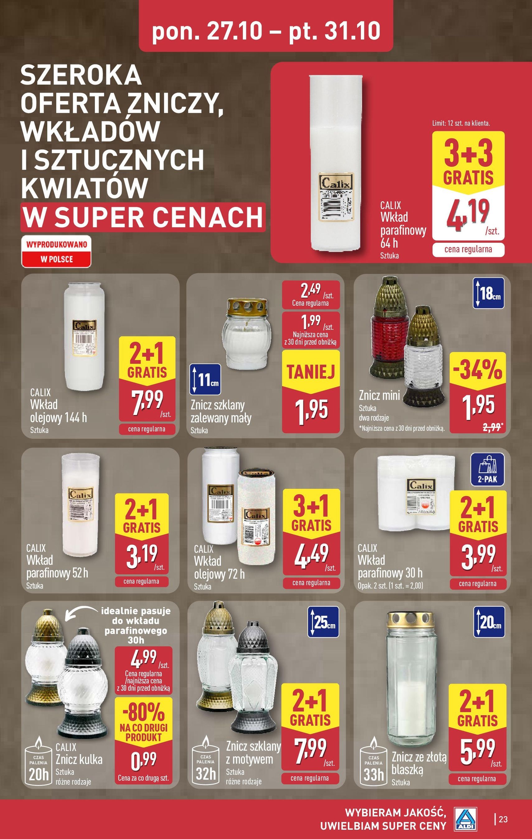 Aldi Gazetka - ważny gazetka od 27.10.2025 strona 23 z 38