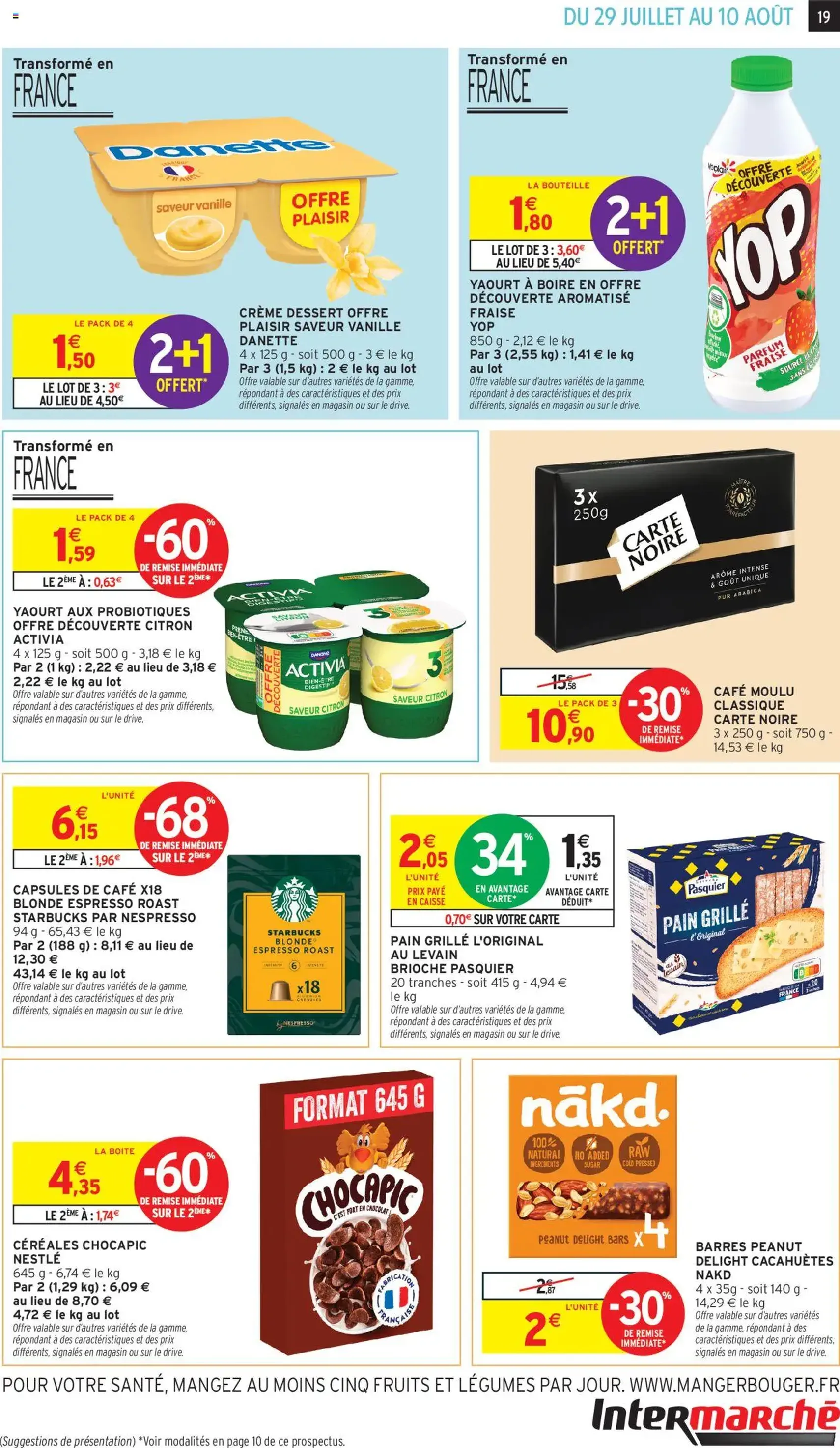 Intermarché catalogue semaine 30 - brochure valable à partir du 29/07/2025, page 19 sur 32 Intermarché catalogue semaine 30 - brochure valable à partir du 29/07/2025, page 19 sur 32