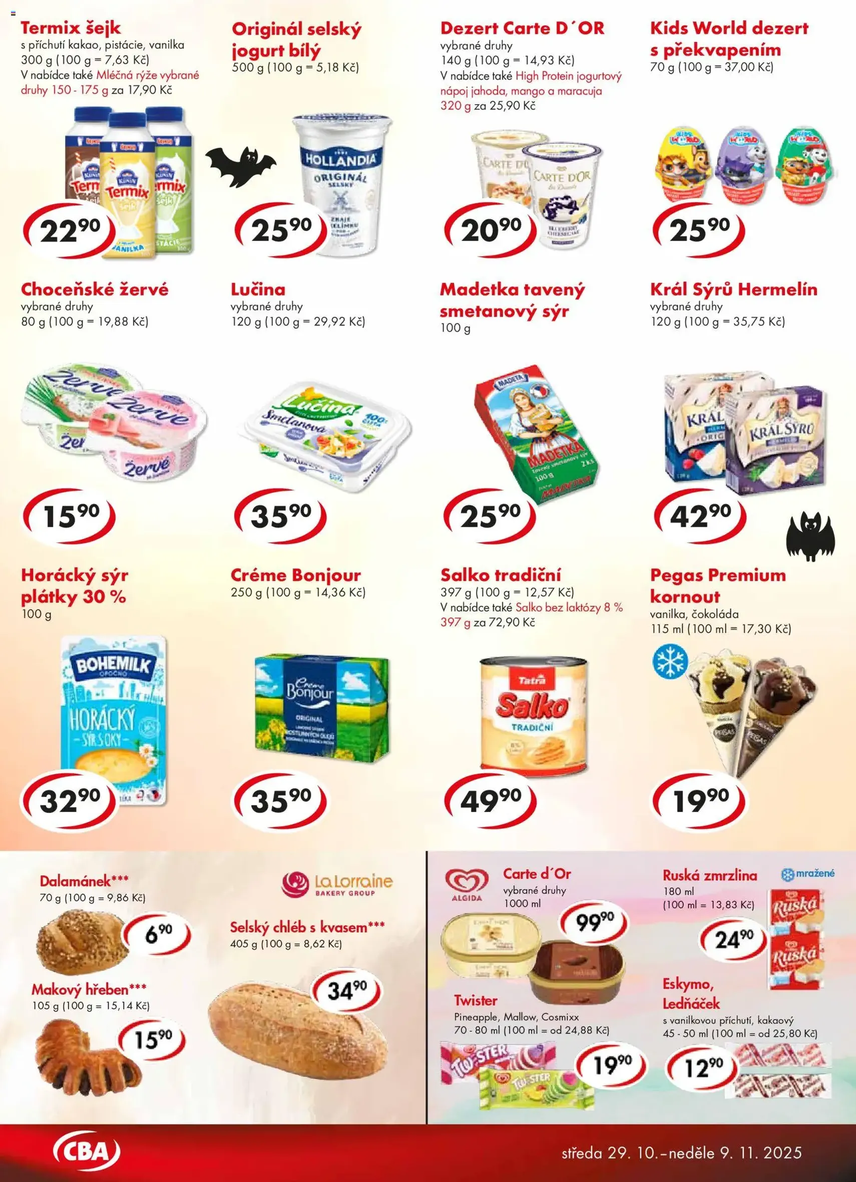 CBA leták - platný leták od 29.10.2025 strana 2 z 4