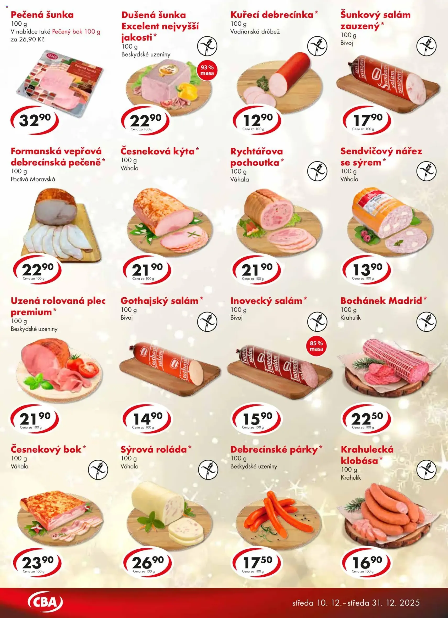 CBA leták - platný leták od 10.12.2025 strana 3 z 6