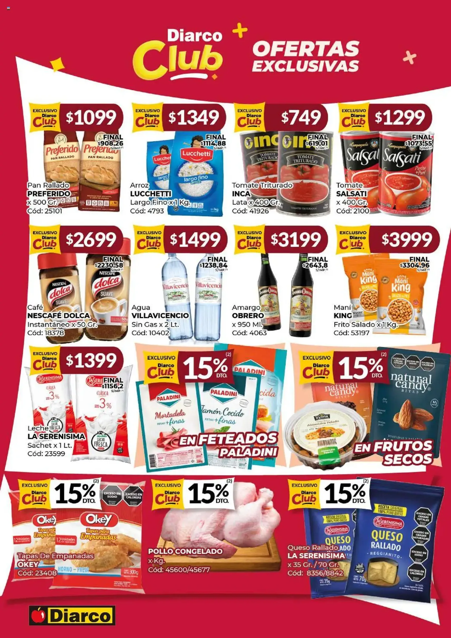 Diarco ofertas - folleto válido desde 11/08/2025 página 10 de 23 Diarco ofertas - folleto válido desde 11/08/2025 página 10 de 23
