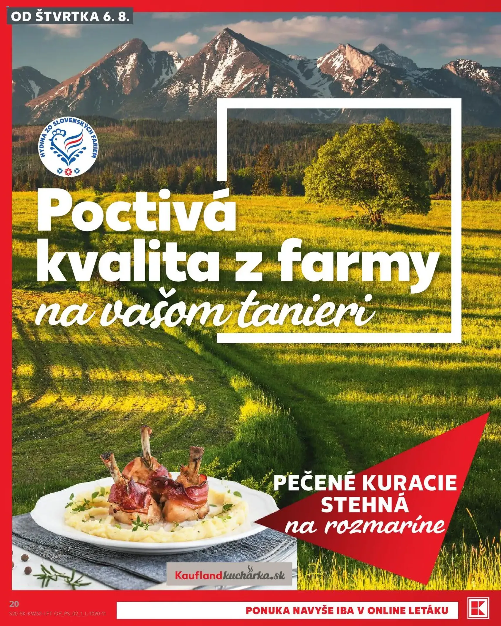 Kaufland SK akciós újság - 2026.08.06. érvényes szórólap 20 oldal 78 oldalból