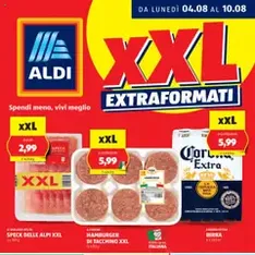 Volantino Aldi - anteprima volantino valido dal 04/08/2025