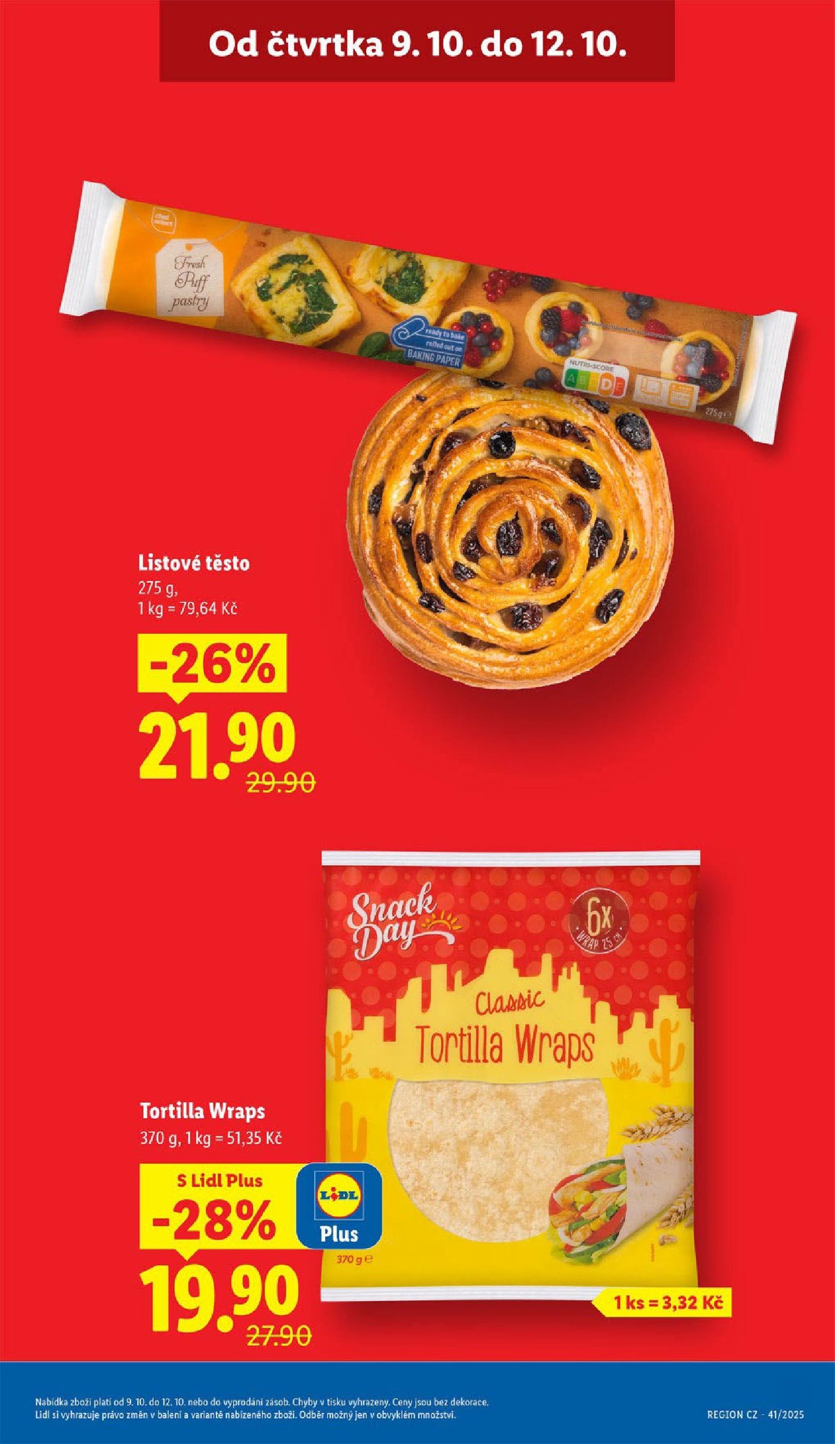 Lidl leták - platný leták od 09.10.2025 strana 5 z 45 Lidl leták - platný leták od 09.10.2025 strana 5 z 45