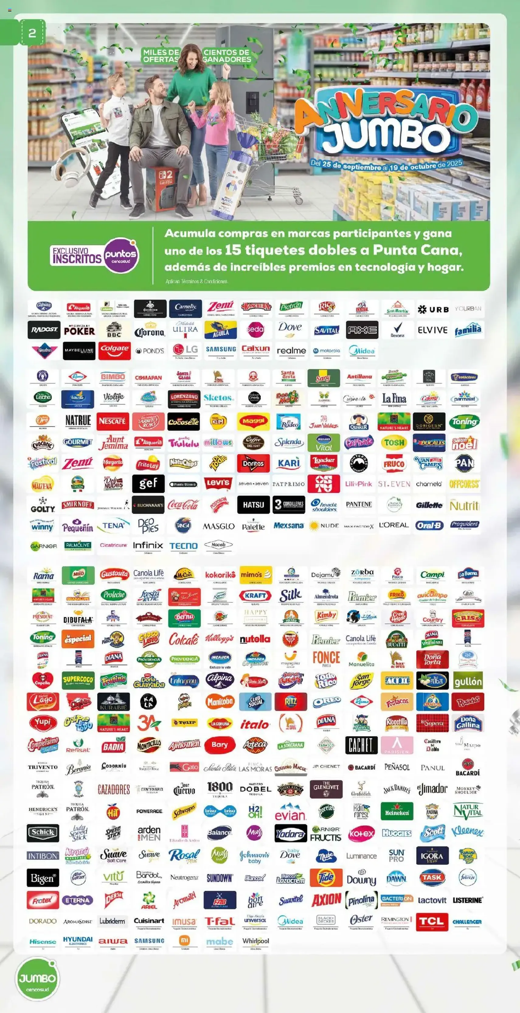 Jumbo - Catálogo Aniversario - folleto válido desde 25/09/2025 página 2 de 40