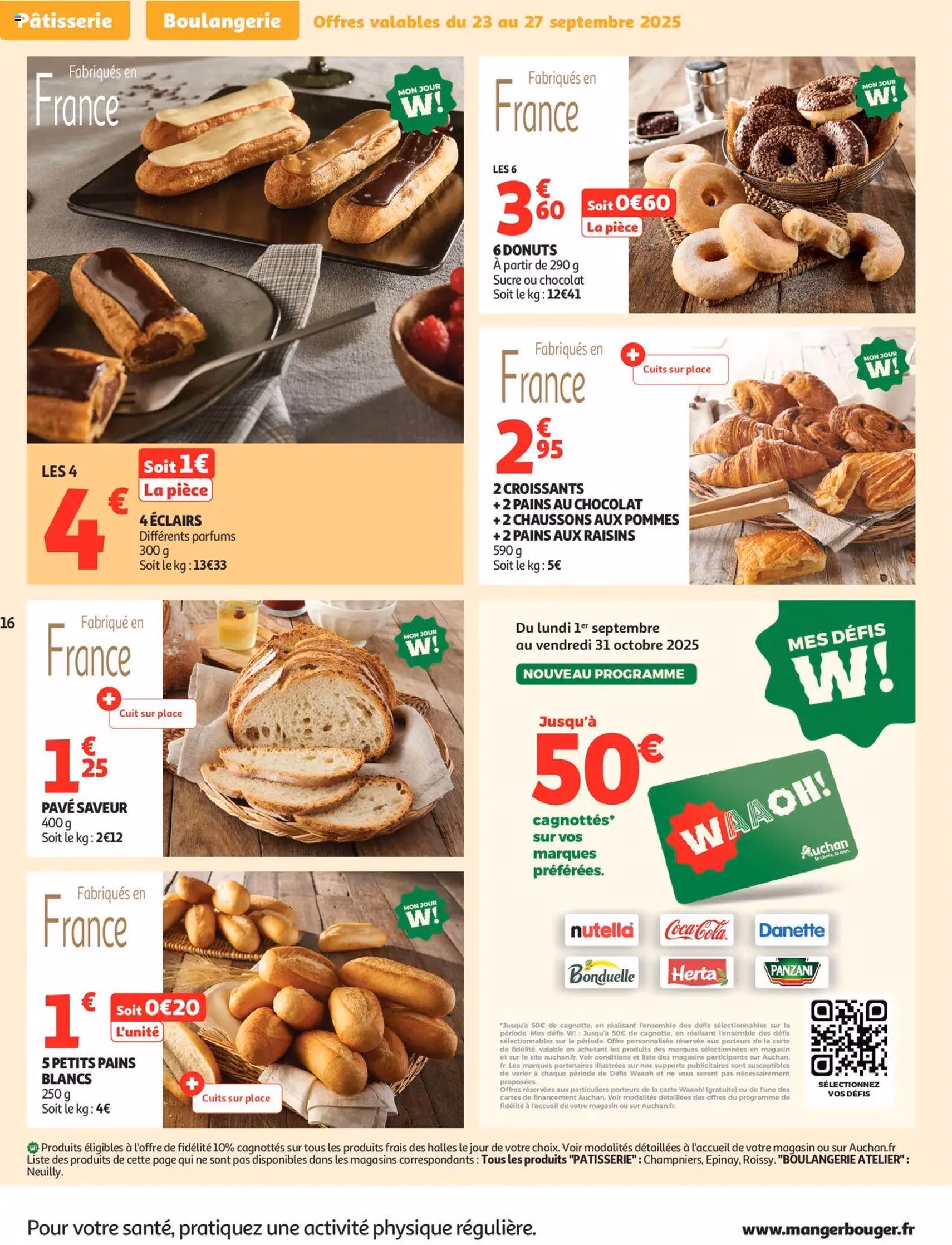 Auchan prospectus - brochure valable à partir du 23/09/2025, page 16 sur 50