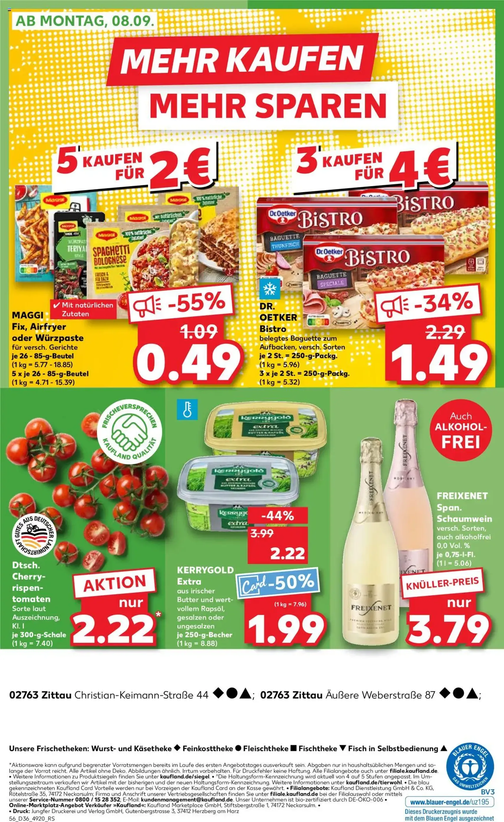 Kaufland Prospekt - Gültiger Prospekt ab 04.09.2025, Seite 56 von insgesamt 64 Kaufland Prospekt - Gültiger Prospekt ab 04.09.2025, Seite 56 von insgesamt 64