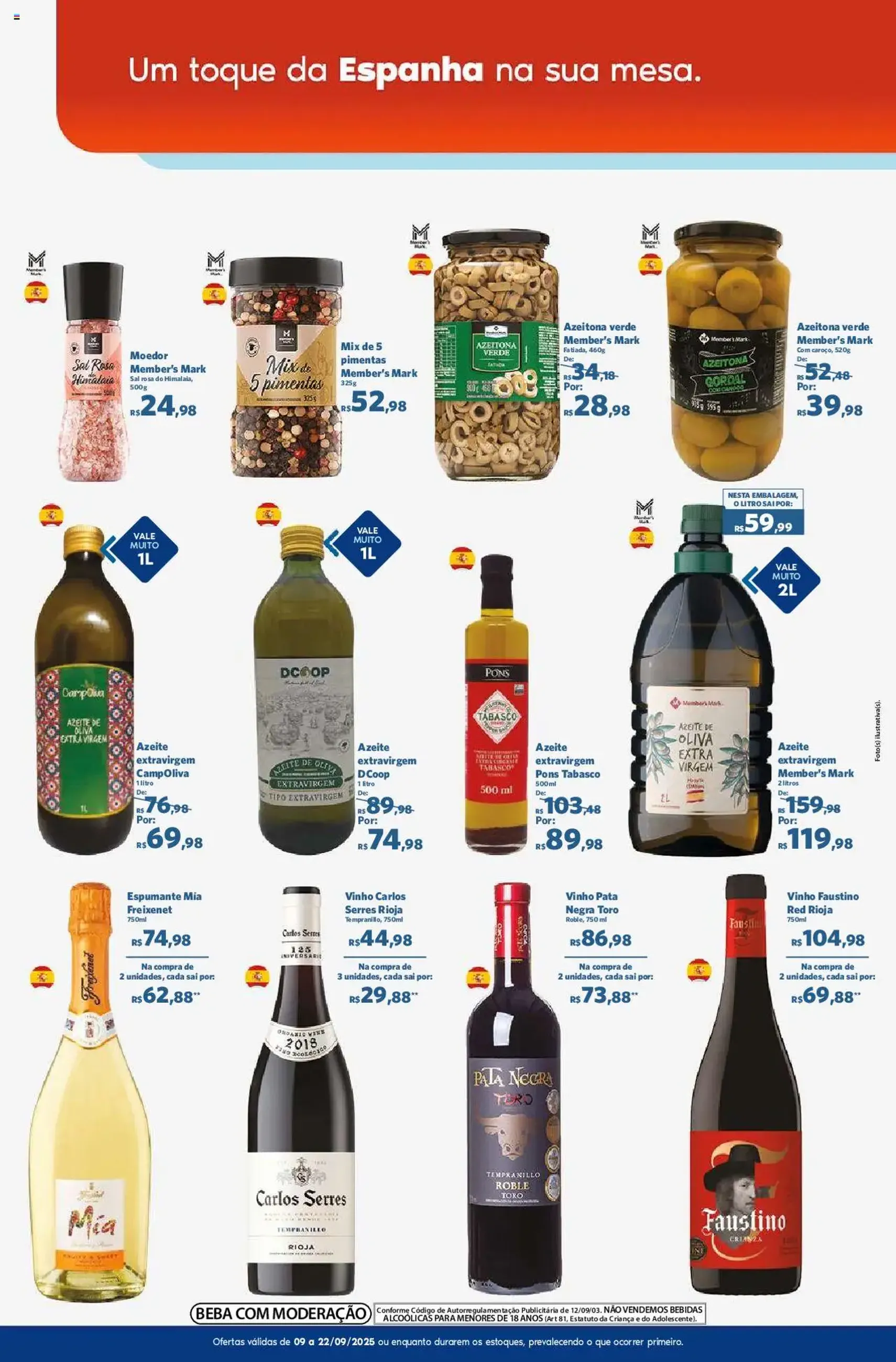 Sam's Club - Ofertas Sabores do Mediterrâneo - folheto válido a partir de 09/09/2025 página 3 de 12