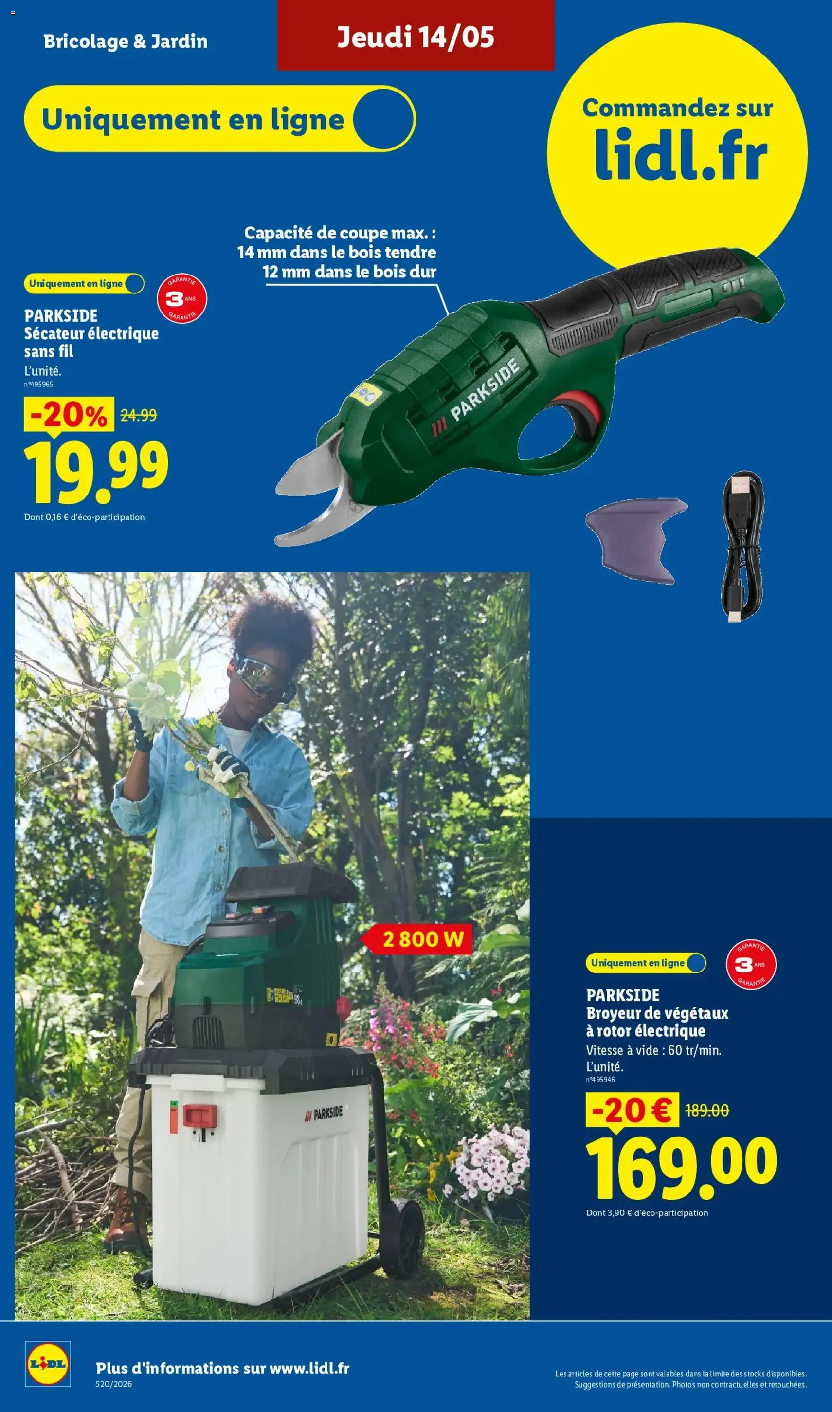 LIDL catalogue - brochure valable à partir du 14/05/2026, page 38 sur 59