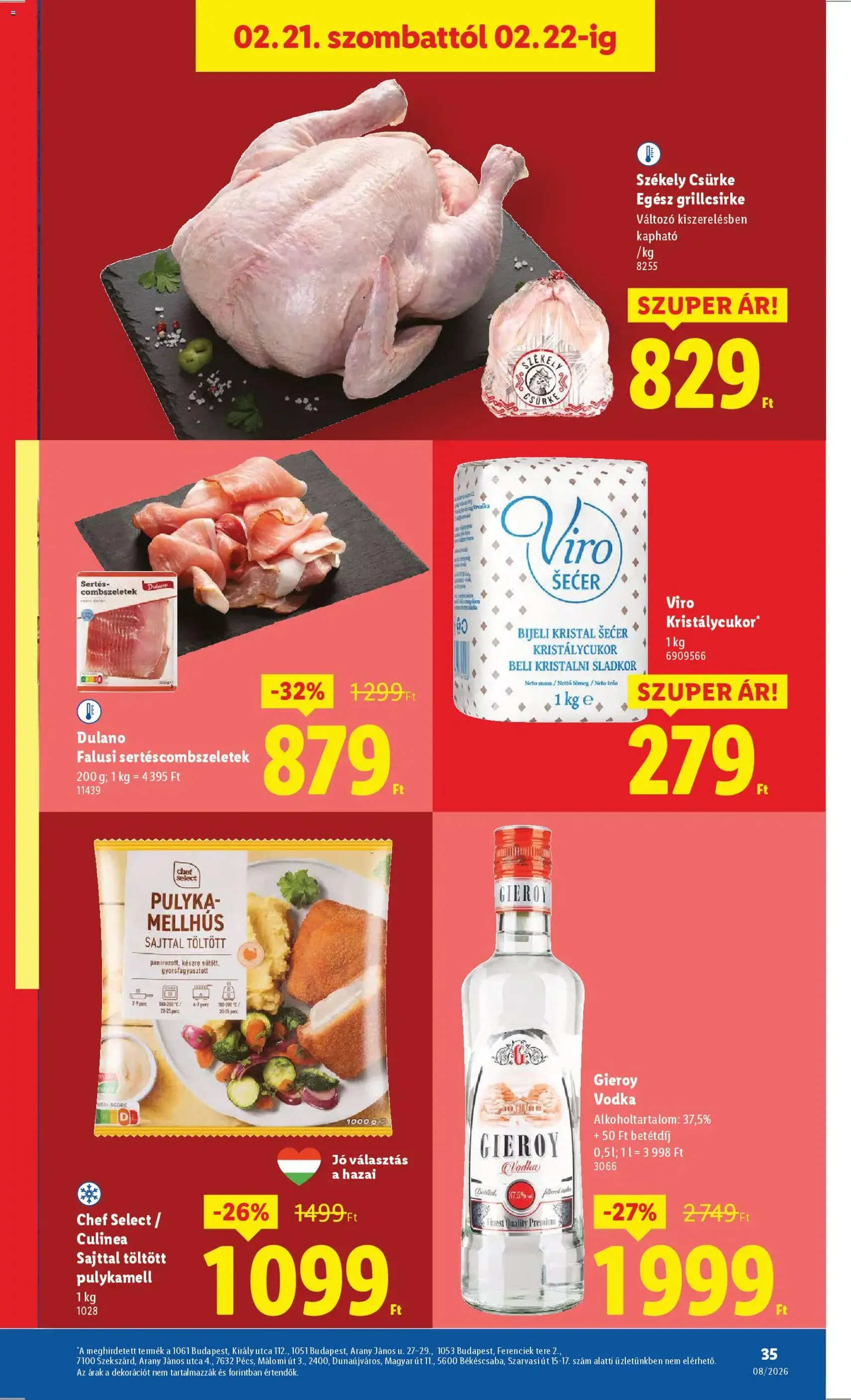 Lidl Akciós újság - 2026.02.19. érvényes szórólap 35 oldal 58 oldalból