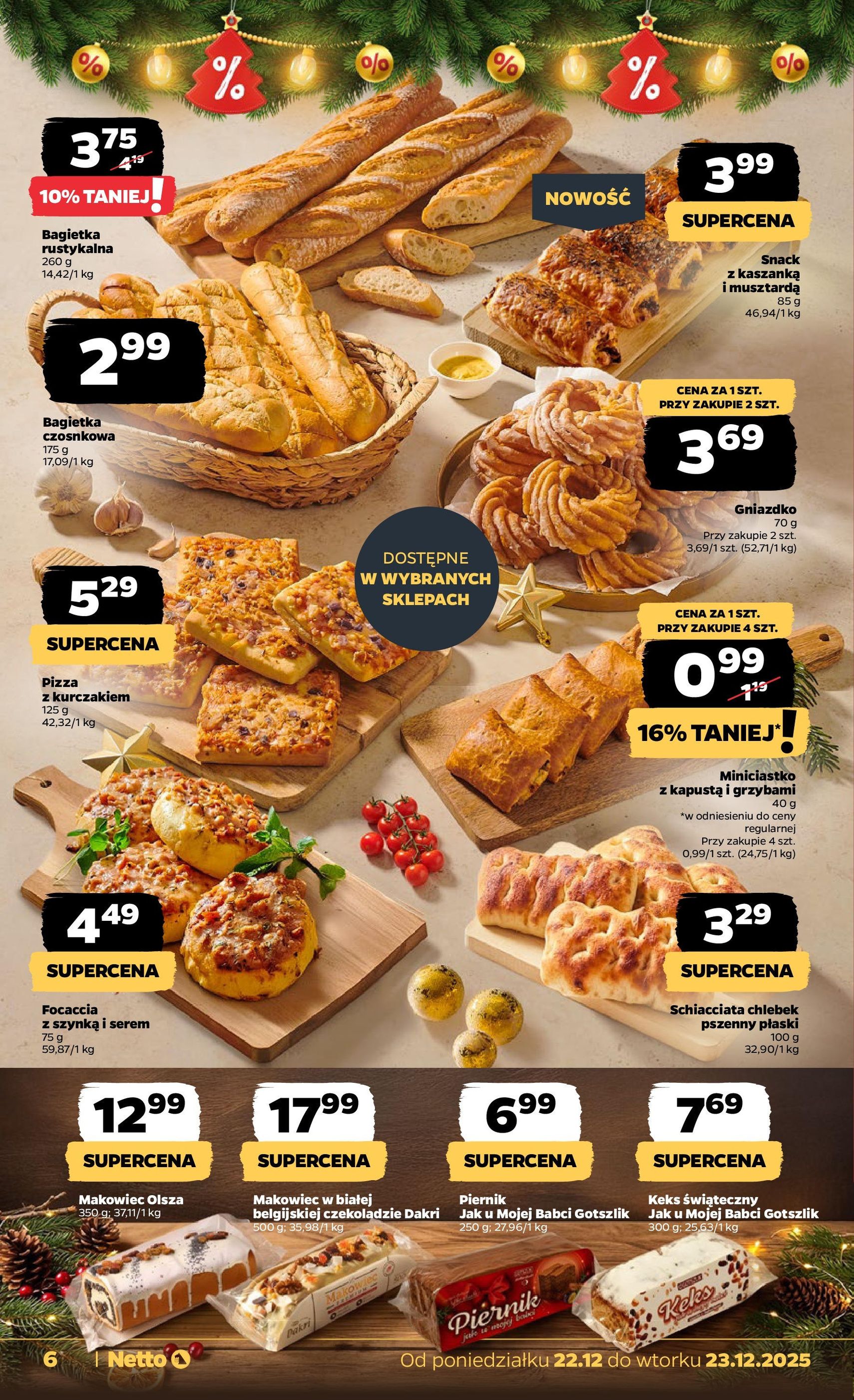 Netto gazetka - Spożywcza - ważny gazetka od 22.12.2025 strona 6 z 23