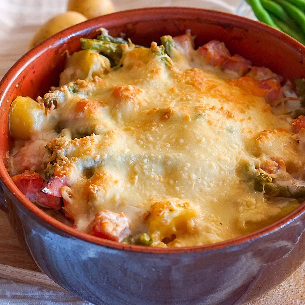 Francia krumpli rakott