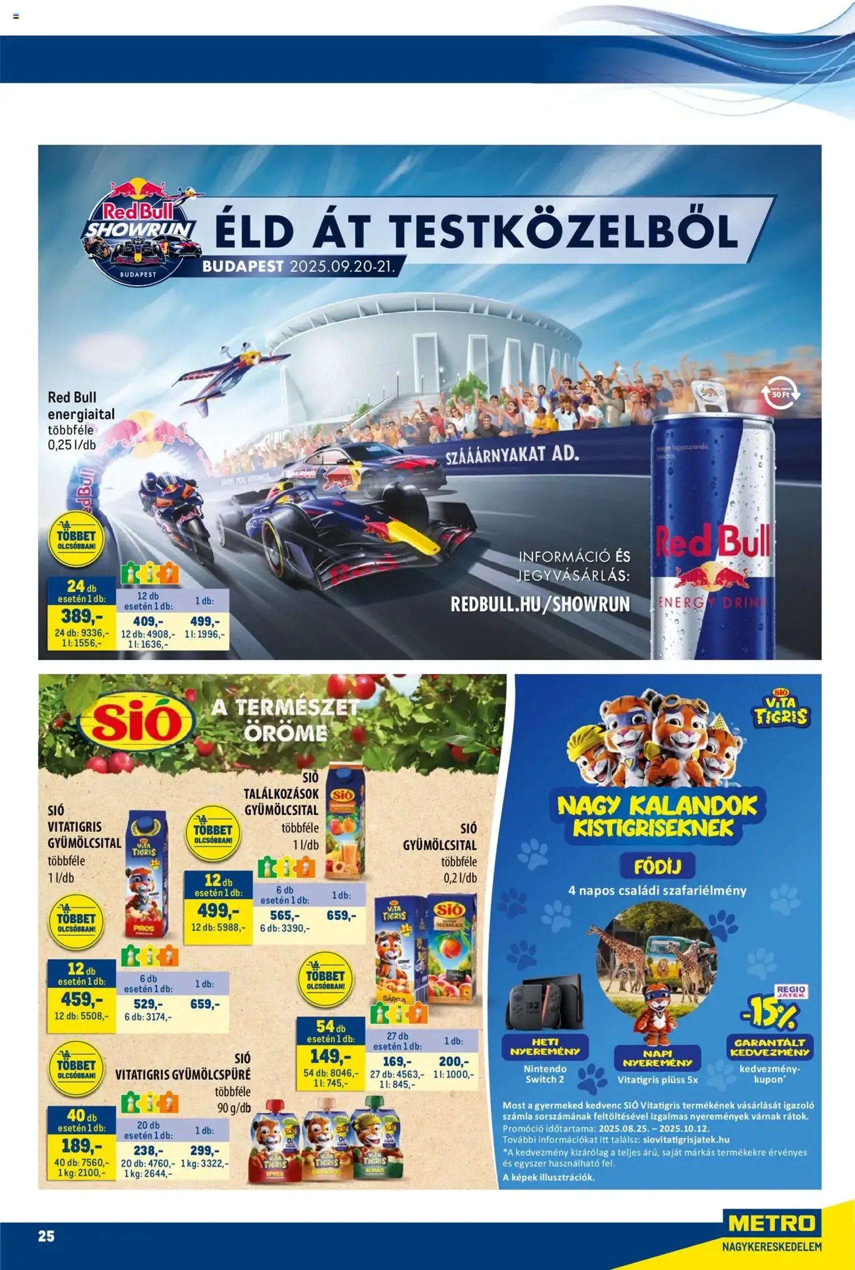 Metro Akciós újság - 2025.09.01. érvényes szórólap 25 oldal 33 oldalból Metro Akciós újság - 2025.09.01. érvényes szórólap 25 oldal 33 oldalból