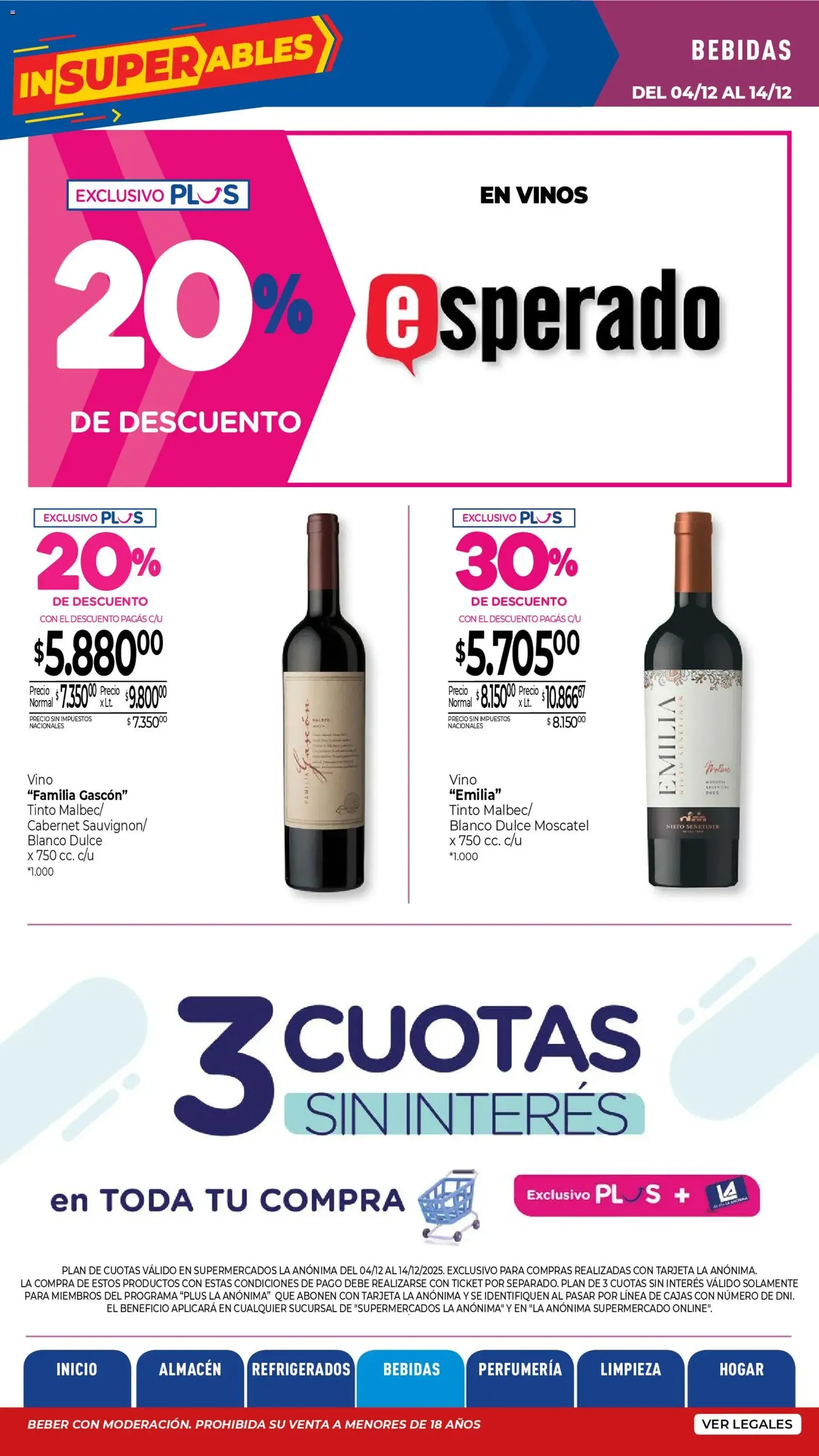 La Anonima - catalogos-masivos - insuperables-49-25-z5 - folleto válido desde 04/12/2025 página 27 de 44