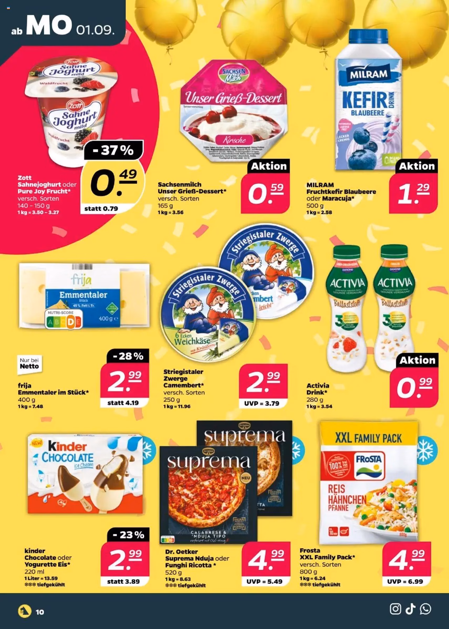 Netto Prospekt - Gültiger Prospekt ab 01.09.2025, Seite 10 von insgesamt 50 Netto Prospekt - Gültiger Prospekt ab 01.09.2025, Seite 10 von insgesamt 50