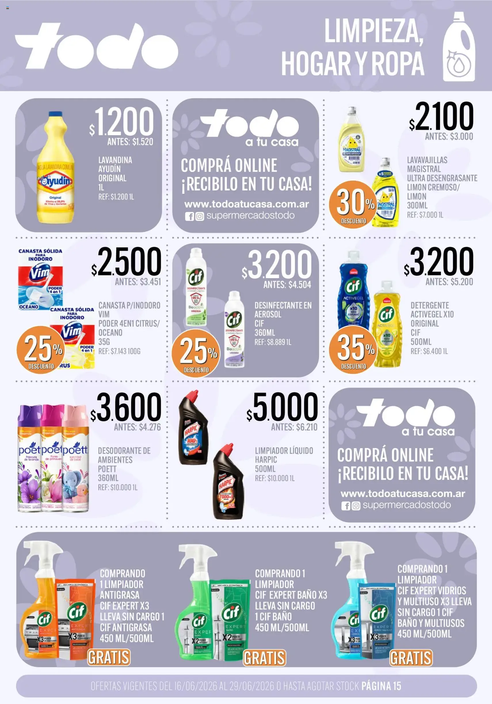 Supermercados TODO Ofertas - folleto válido desde 16/06/2026 página 15 de 20