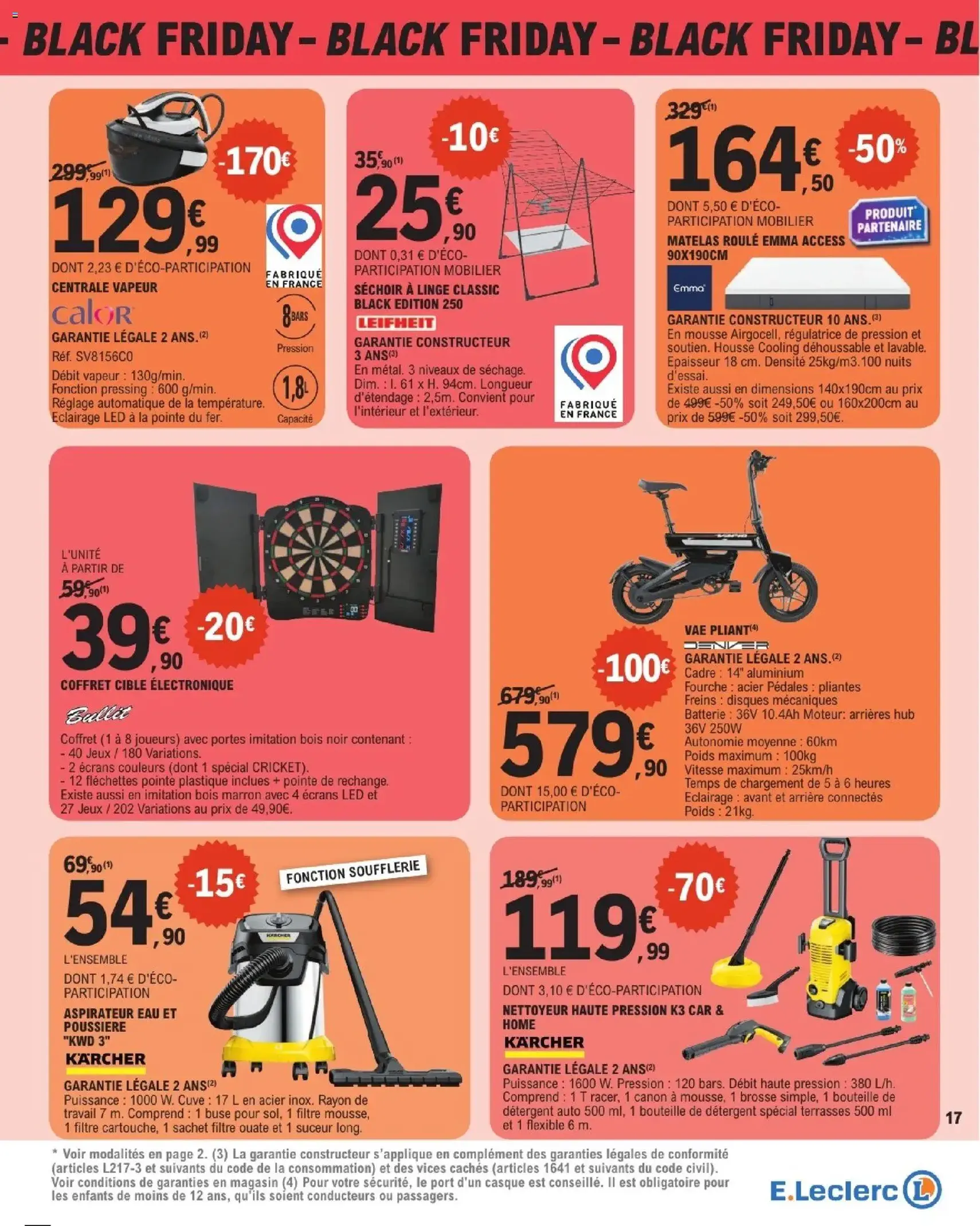 E.Leclerc Black Friday - brochure valable à partir du 21/11/2025, page 17 sur 20