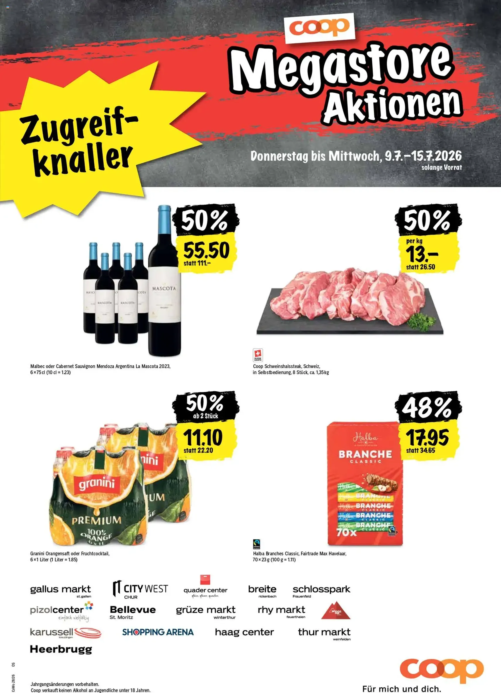 Coop aktionen - Gültiger Prospekt ab 09.07.2026, Seite 21 von insgesamt 24