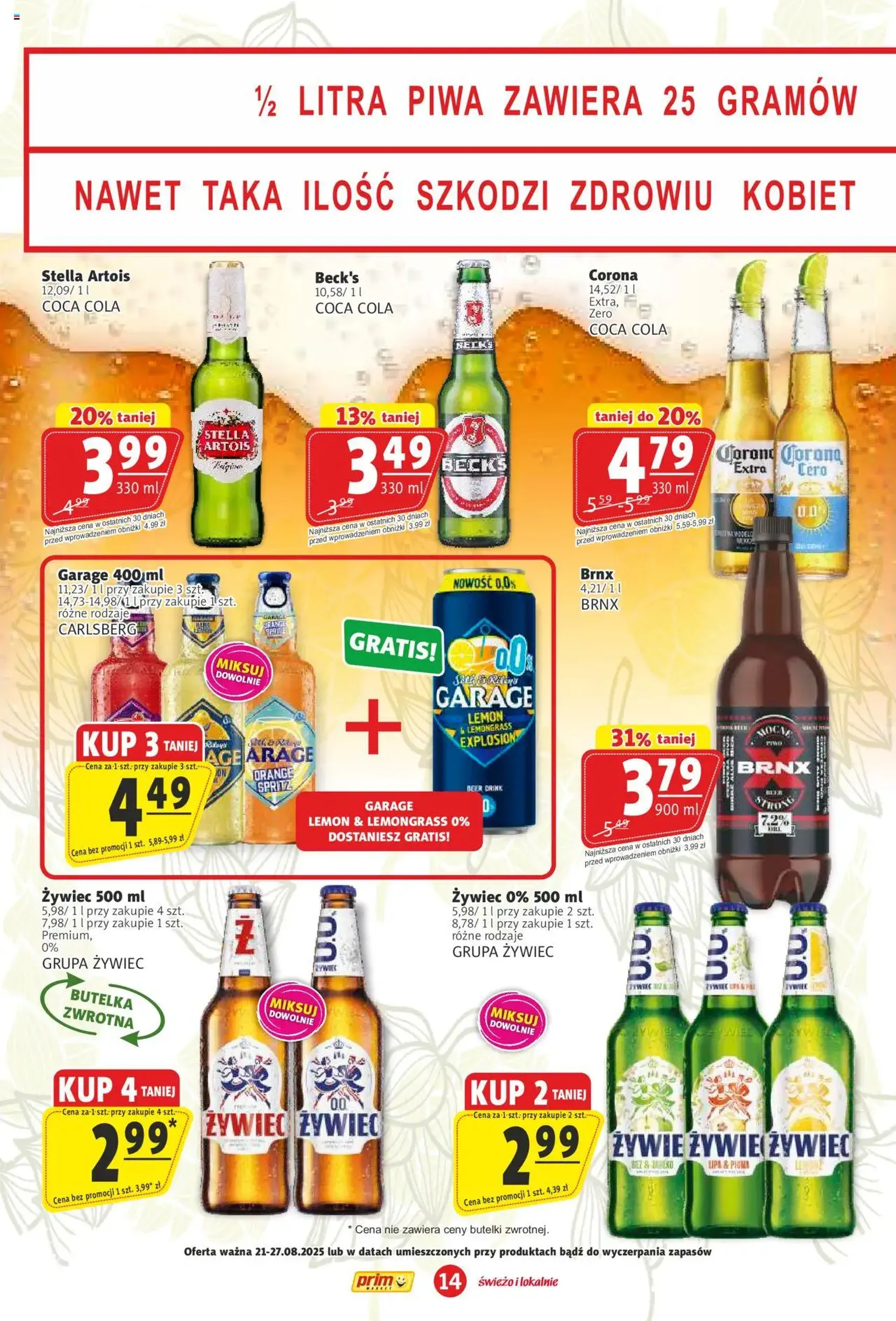 Prim Market Gazetka - ważny gazetka od 21.08.2025 strona 14 z 16