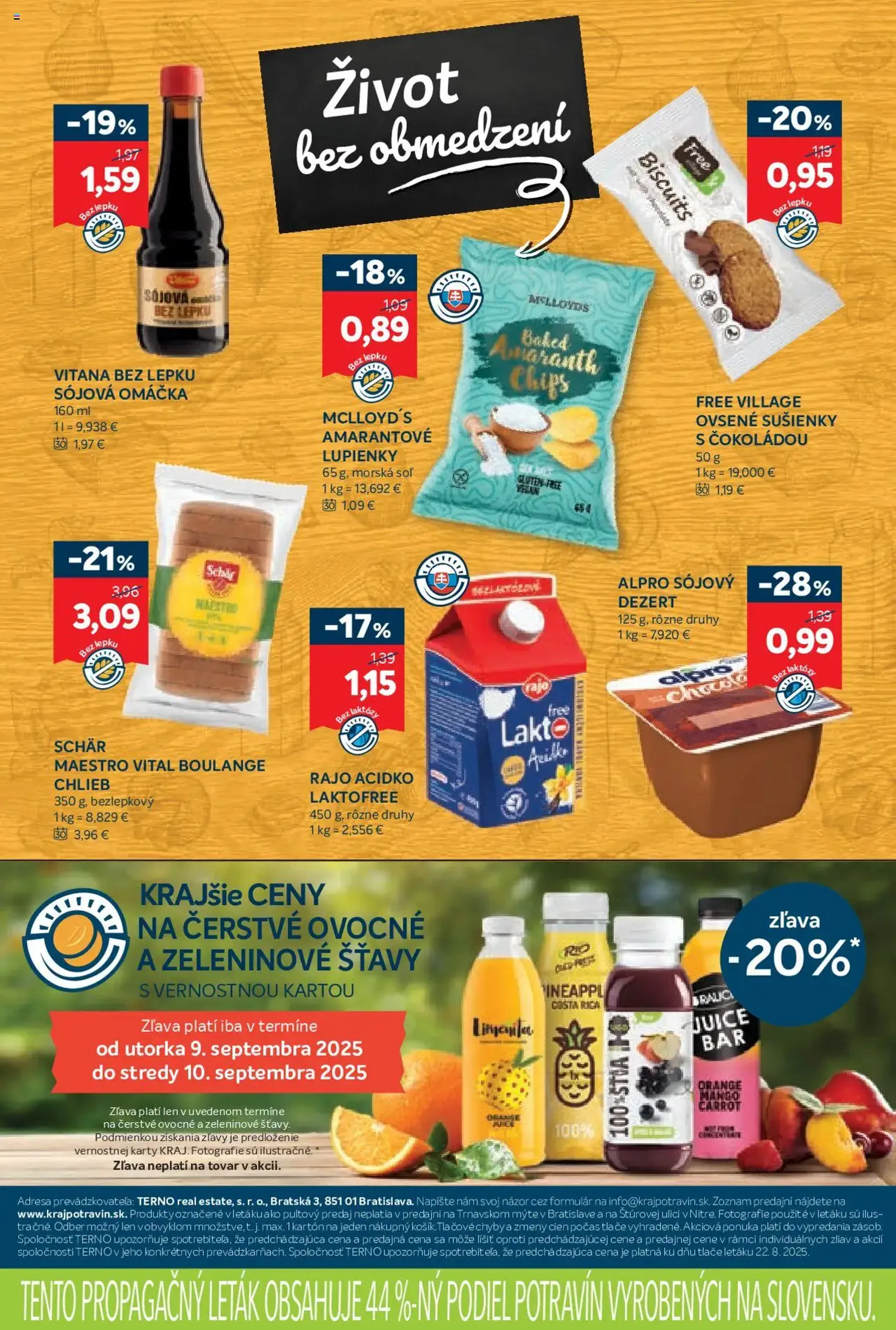 Kraj leták - platný leták od 04.09.2025 strana 16 z 16 Kraj leták - platný leták od 04.09.2025 strana 16 z 16
