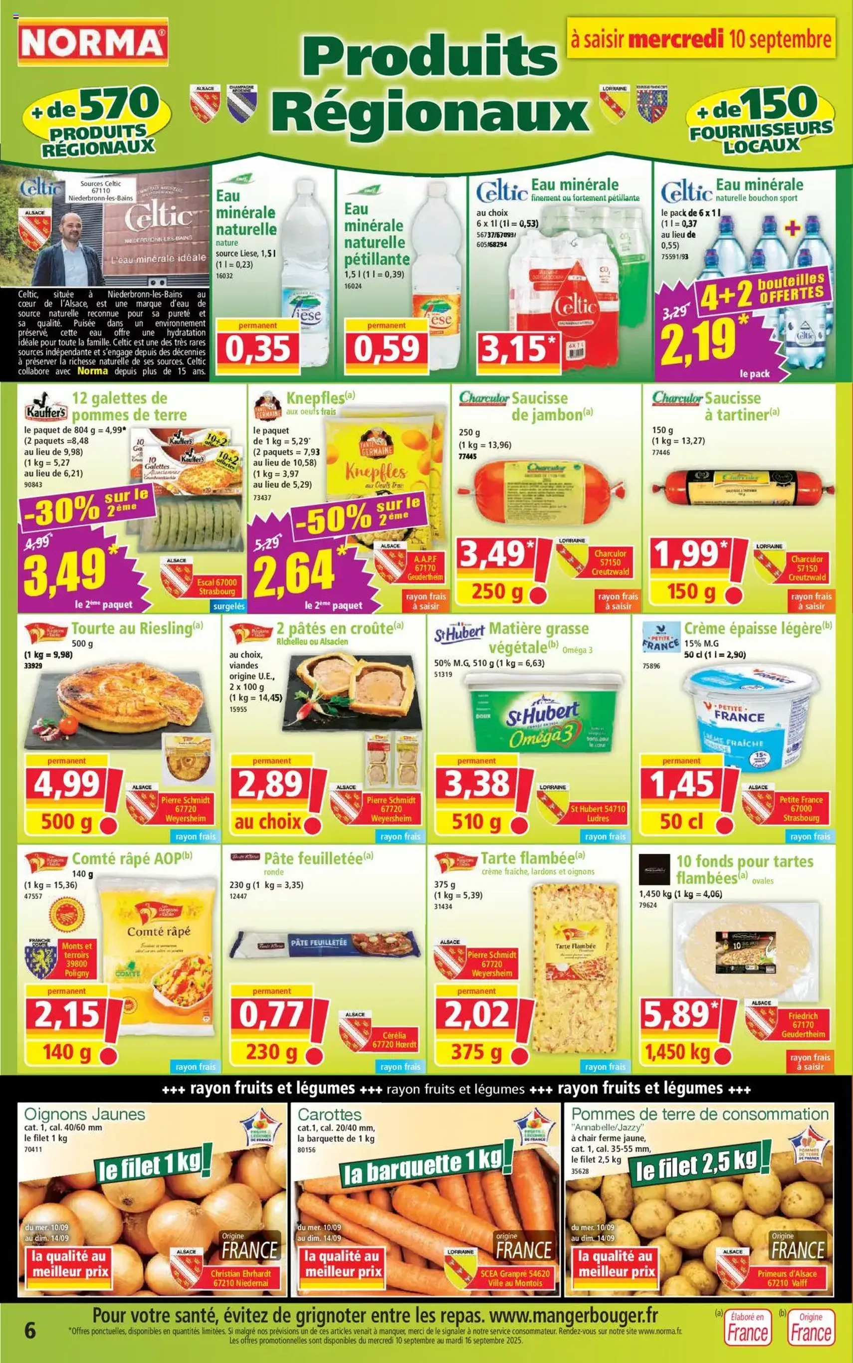 Norma catalogue - brochure valable à partir du 10/09/2025, page 6 sur 14