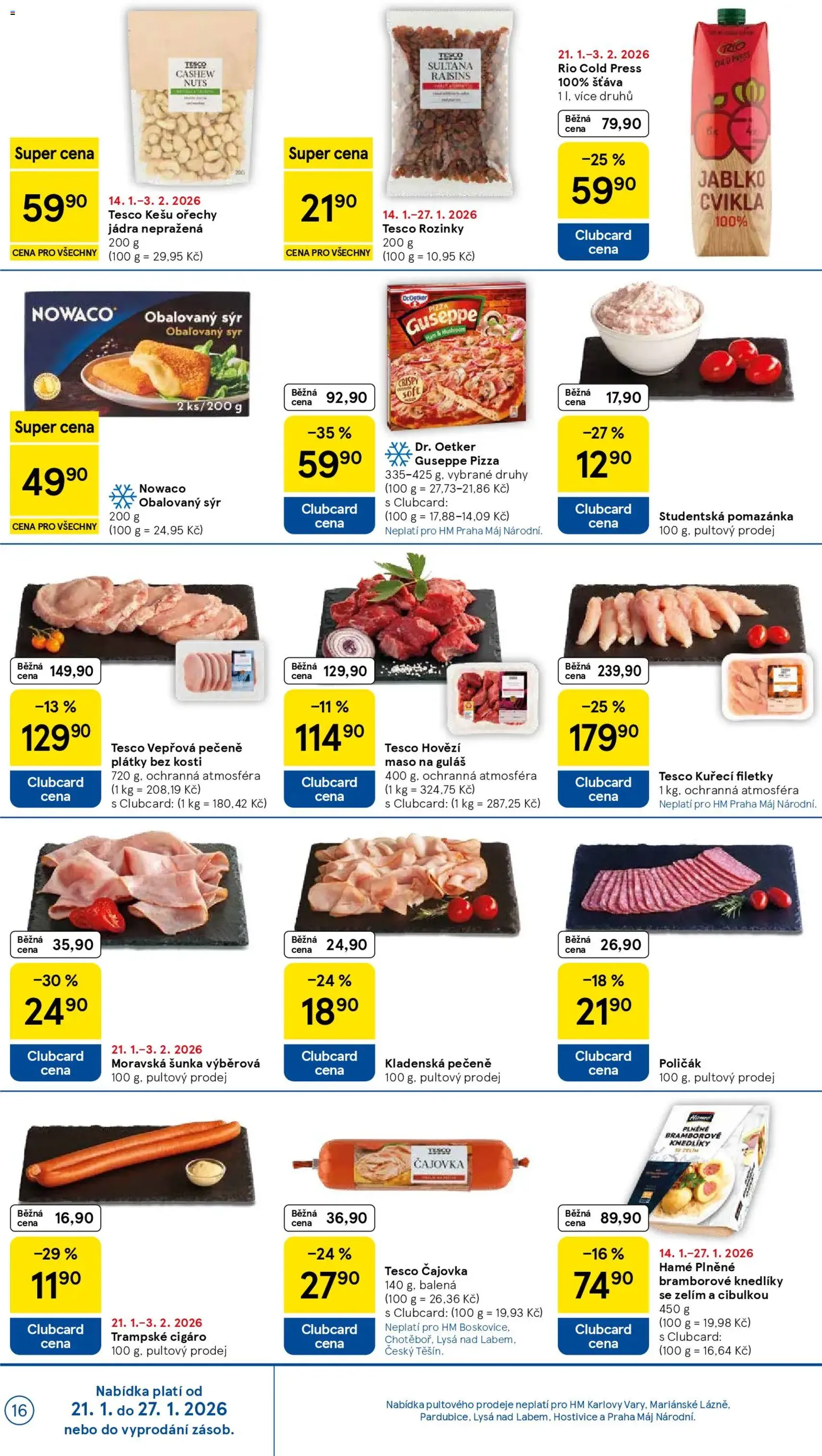 Tesco leták - Hypermarket - platný leták od 21.01.2026 strana 16 z 23