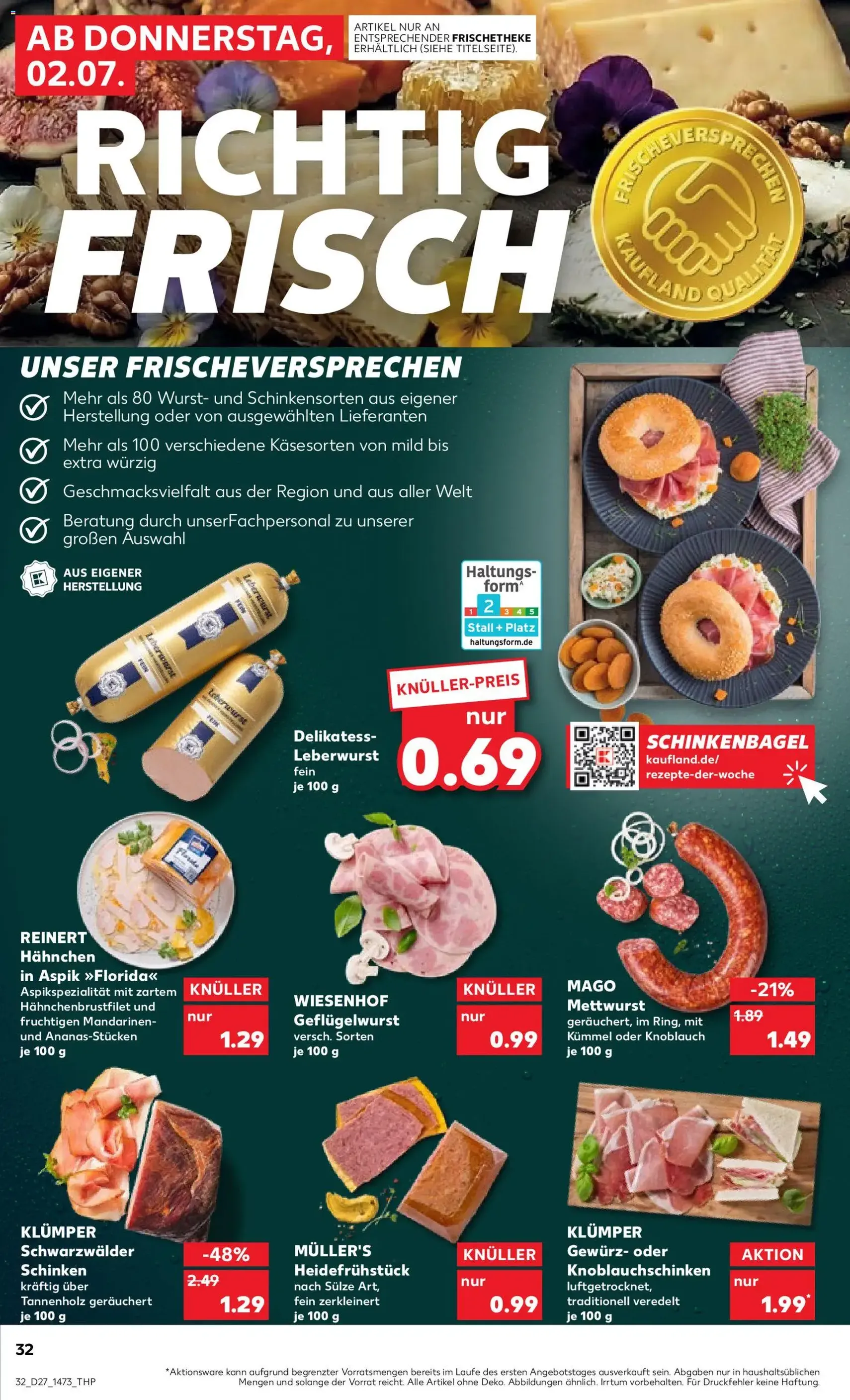 Kaufland Prospekt - Gültiger Prospekt ab 02.07.2026, Seite 32 von insgesamt 64