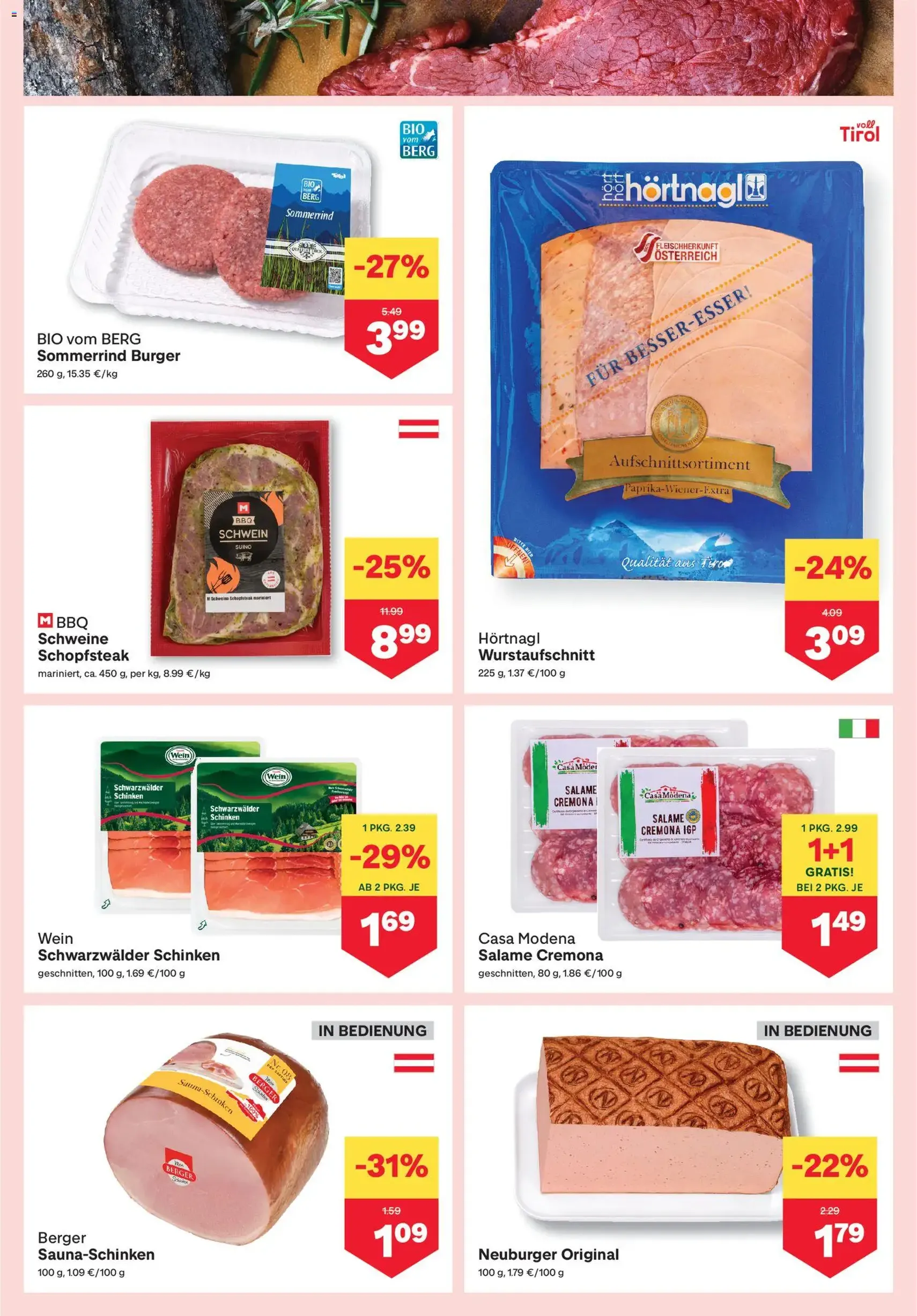 MPREIS Flugblatt - Gültiger Prospekt ab 27.08.2026, Seite 3 von insgesamt 17