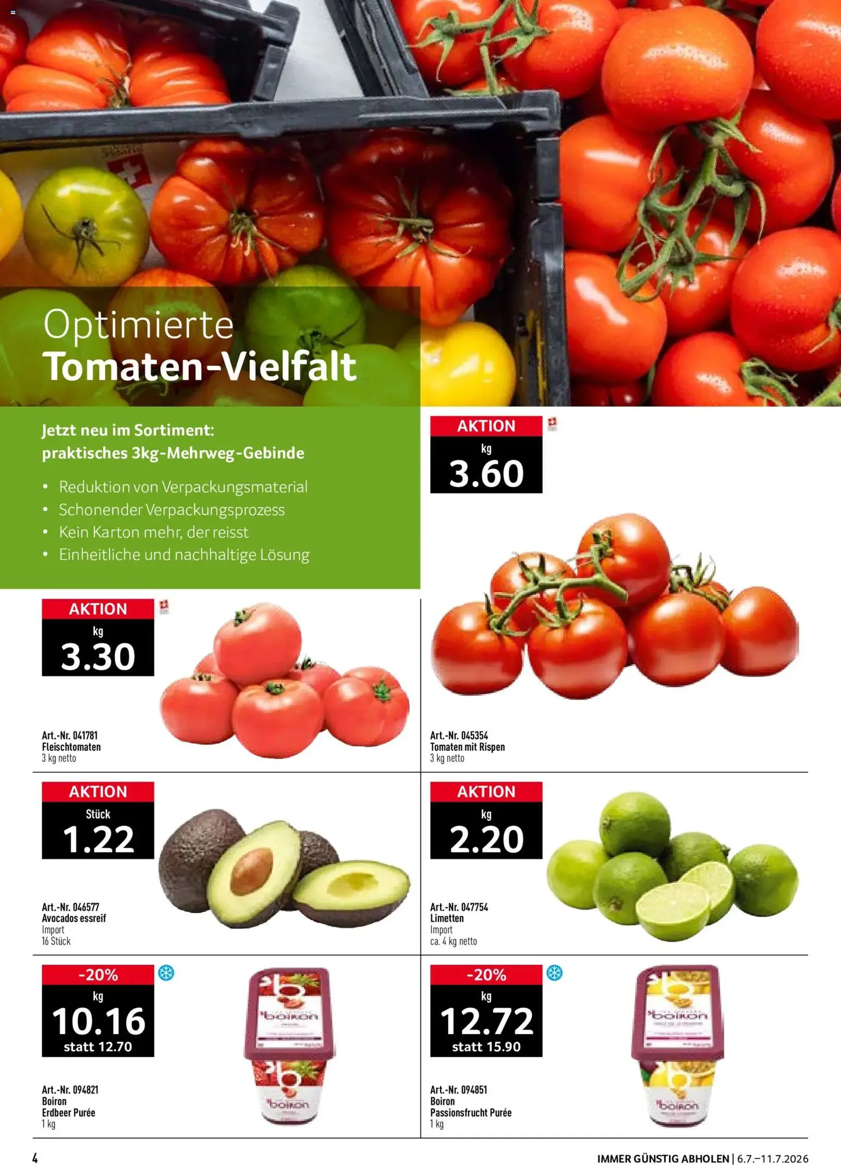 Prodega aktionen - Gültiger Prospekt ab 06.07.2026, Seite 4 von insgesamt 40