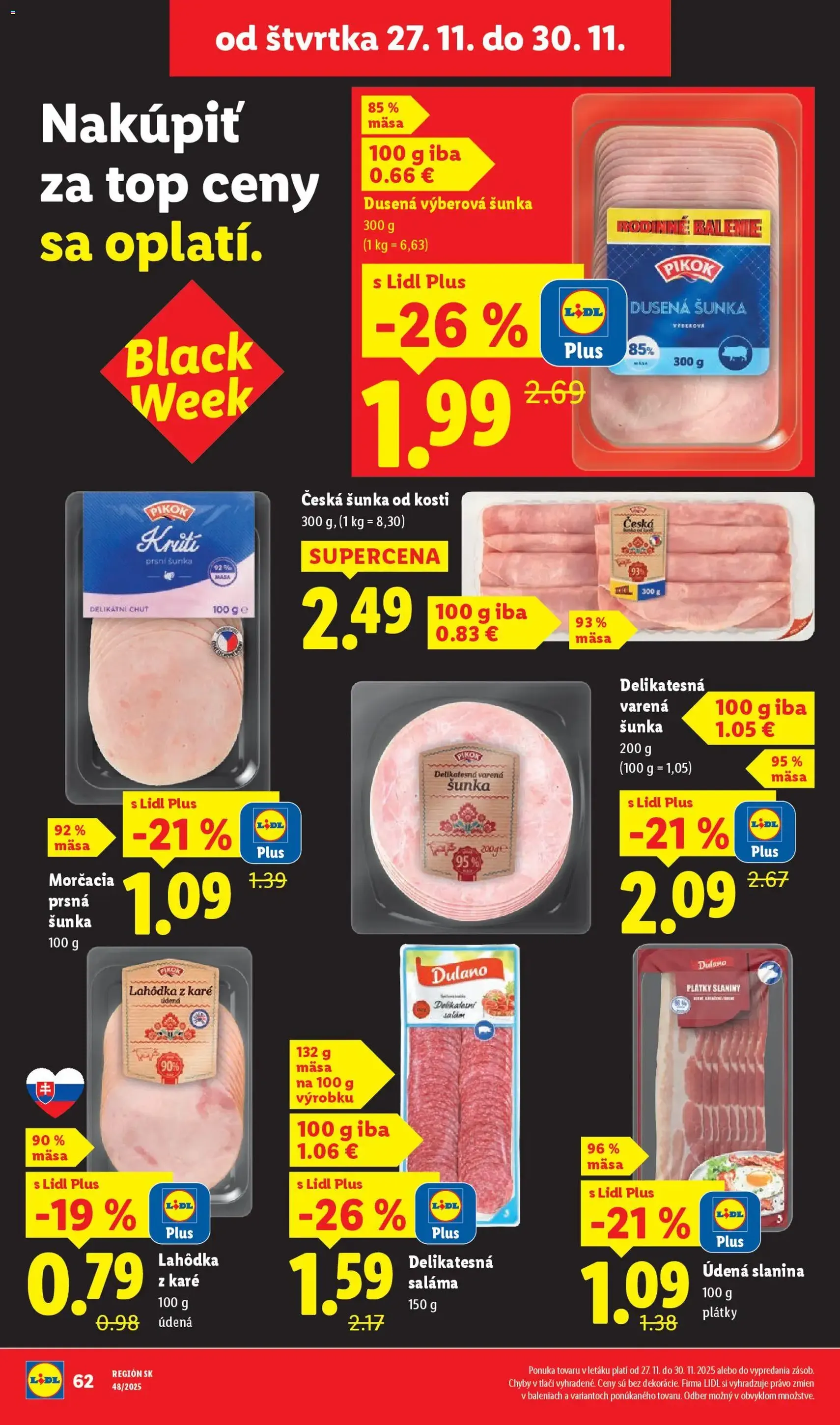 Lidl Black Friday - platný leták od 24.11.2025 strana 62 z 90