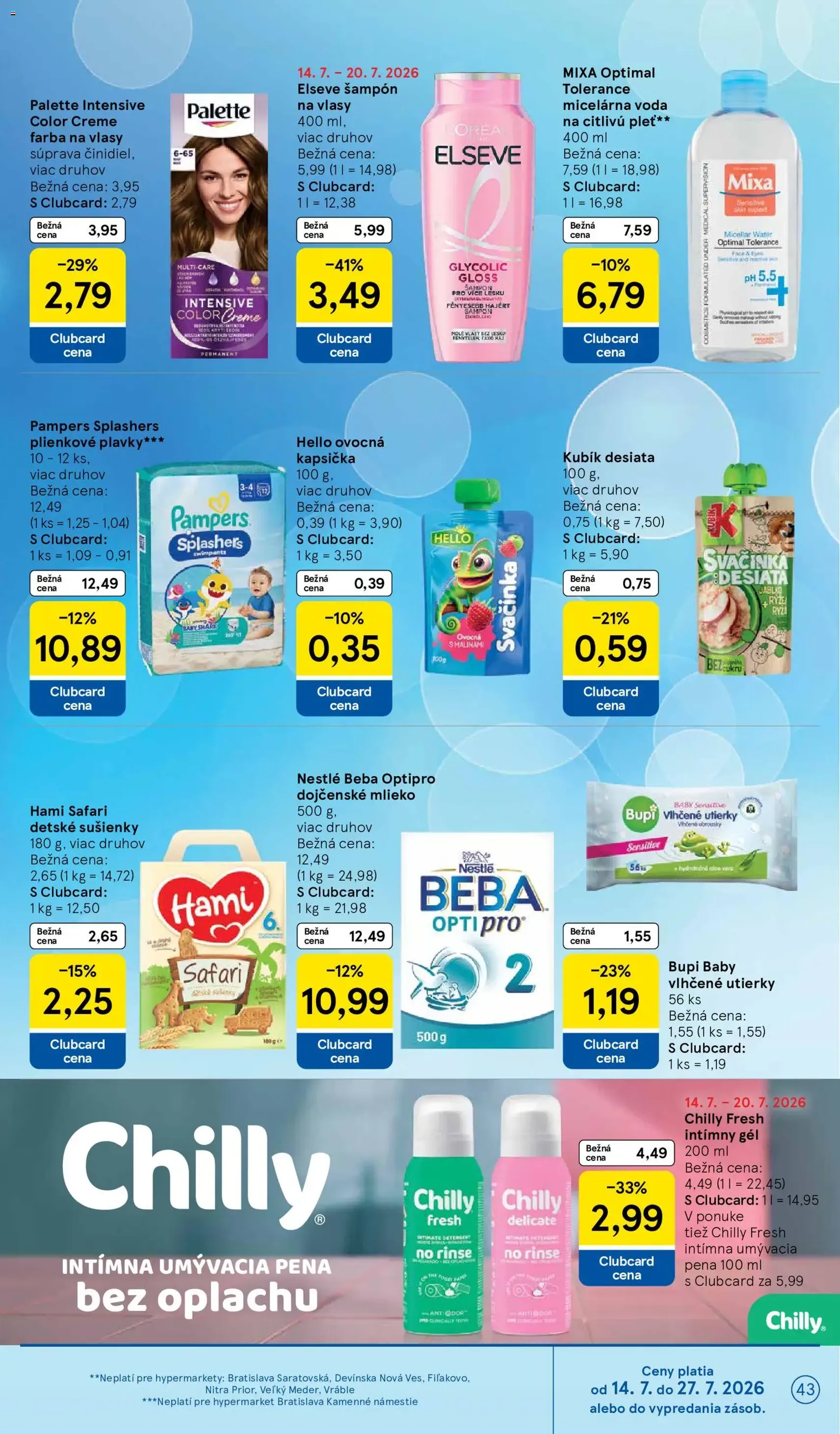 Tesco Hypermarket - leták - platný leták od 15.07.2026 strana 43 z 52