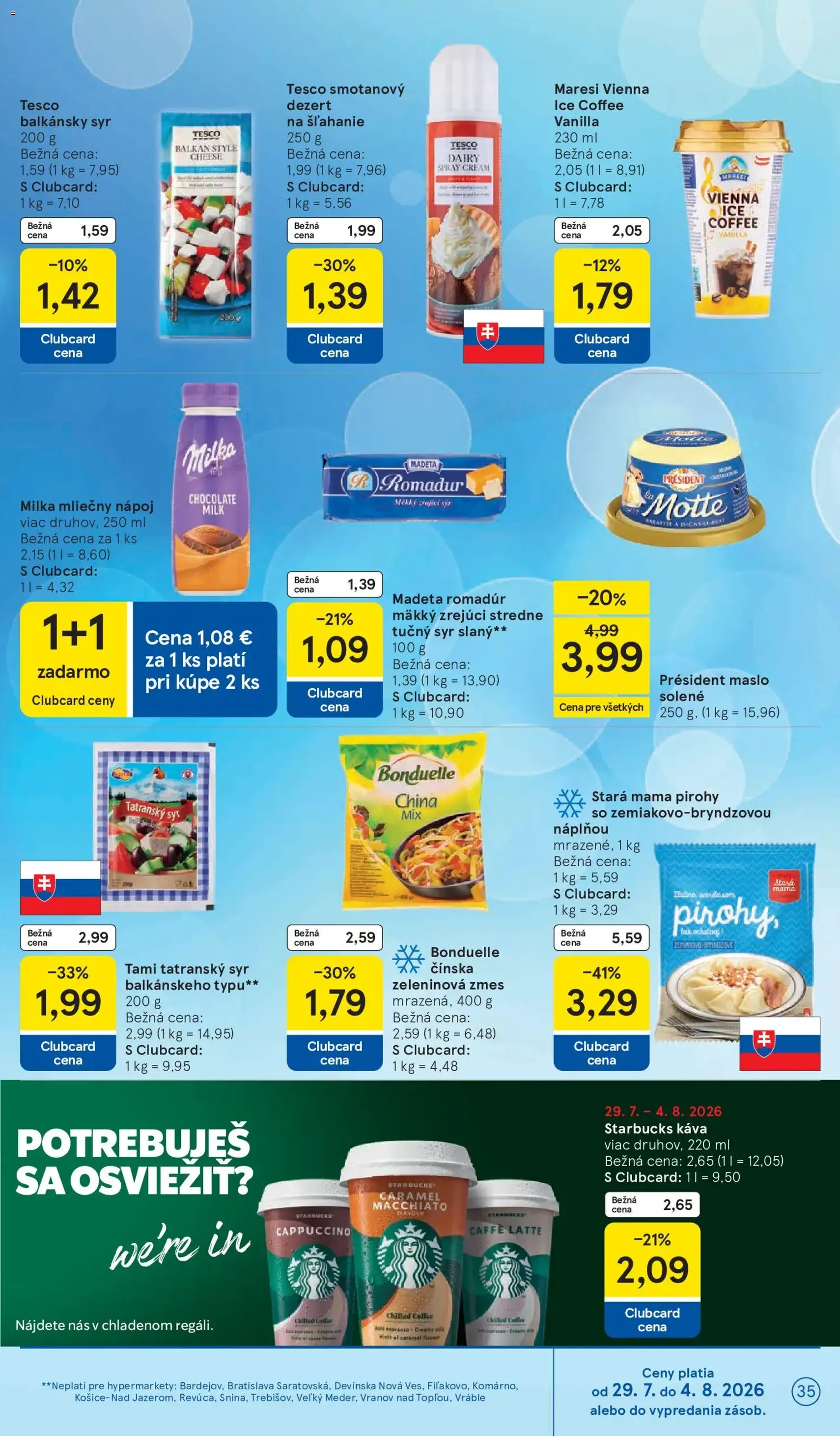 Tesco Hypermarket - leták - platný leták od 29.07.2026 strana 35 z 53
