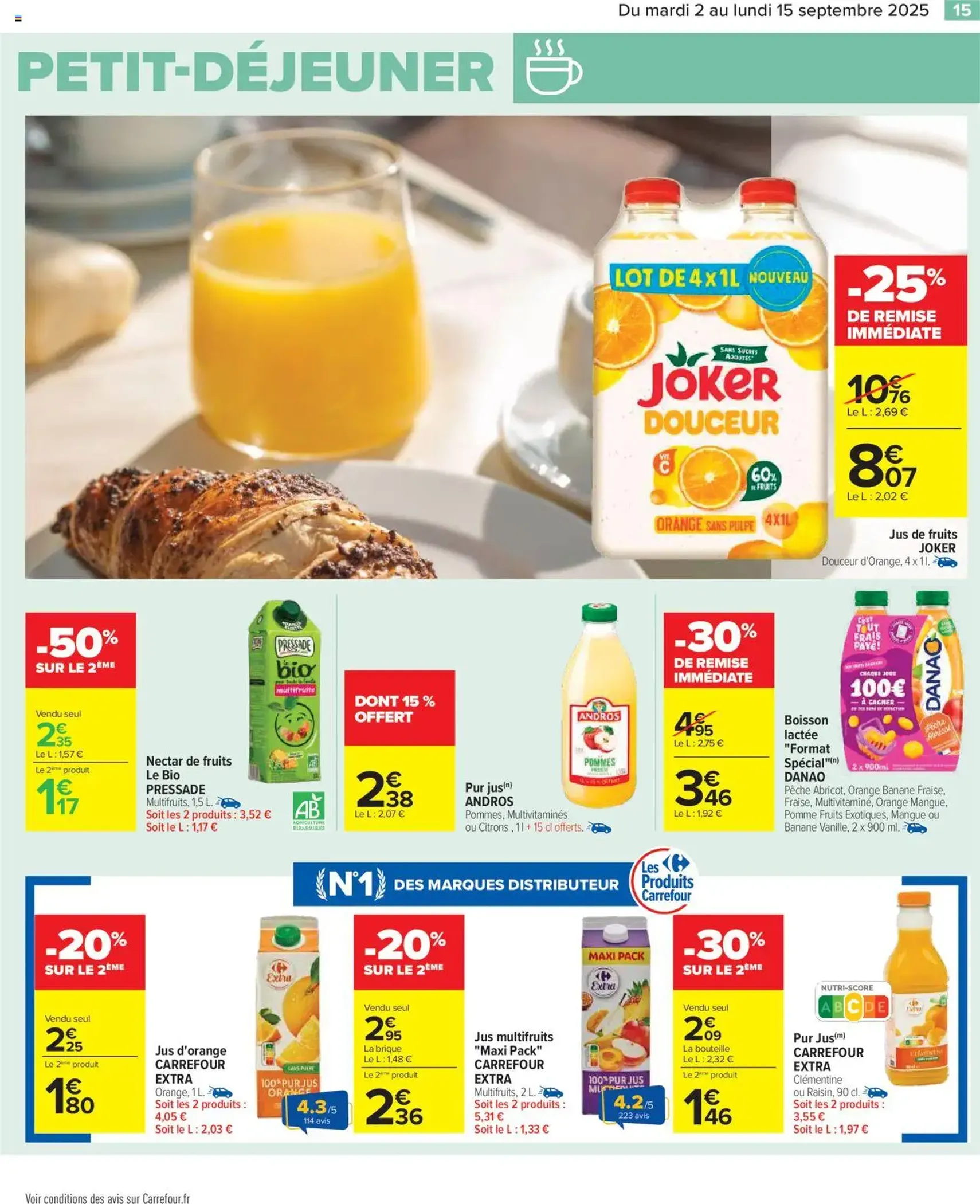 Carrefour catalogue semaine 36 - brochure valable à partir du 02/09/2025, page 17 sur 86 Carrefour catalogue semaine 36 - brochure valable à partir du 02/09/2025, page 17 sur 86