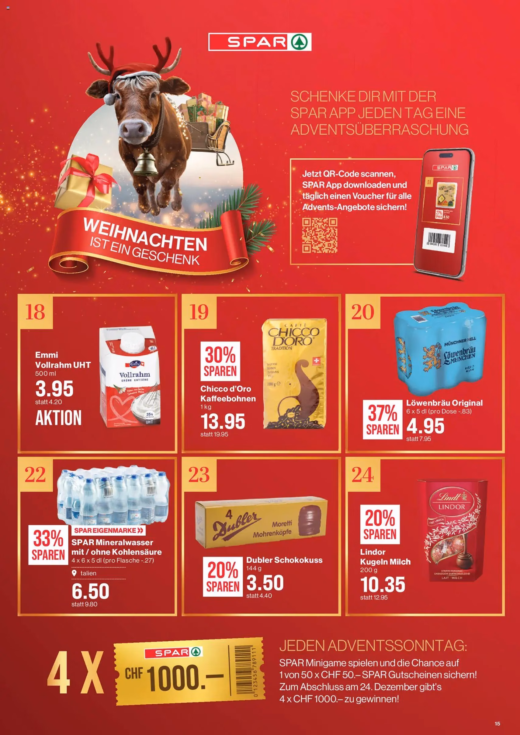 SPAR Aktionen - Gültiger Prospekt ab 18.12.2025, Seite 15 von insgesamt 23